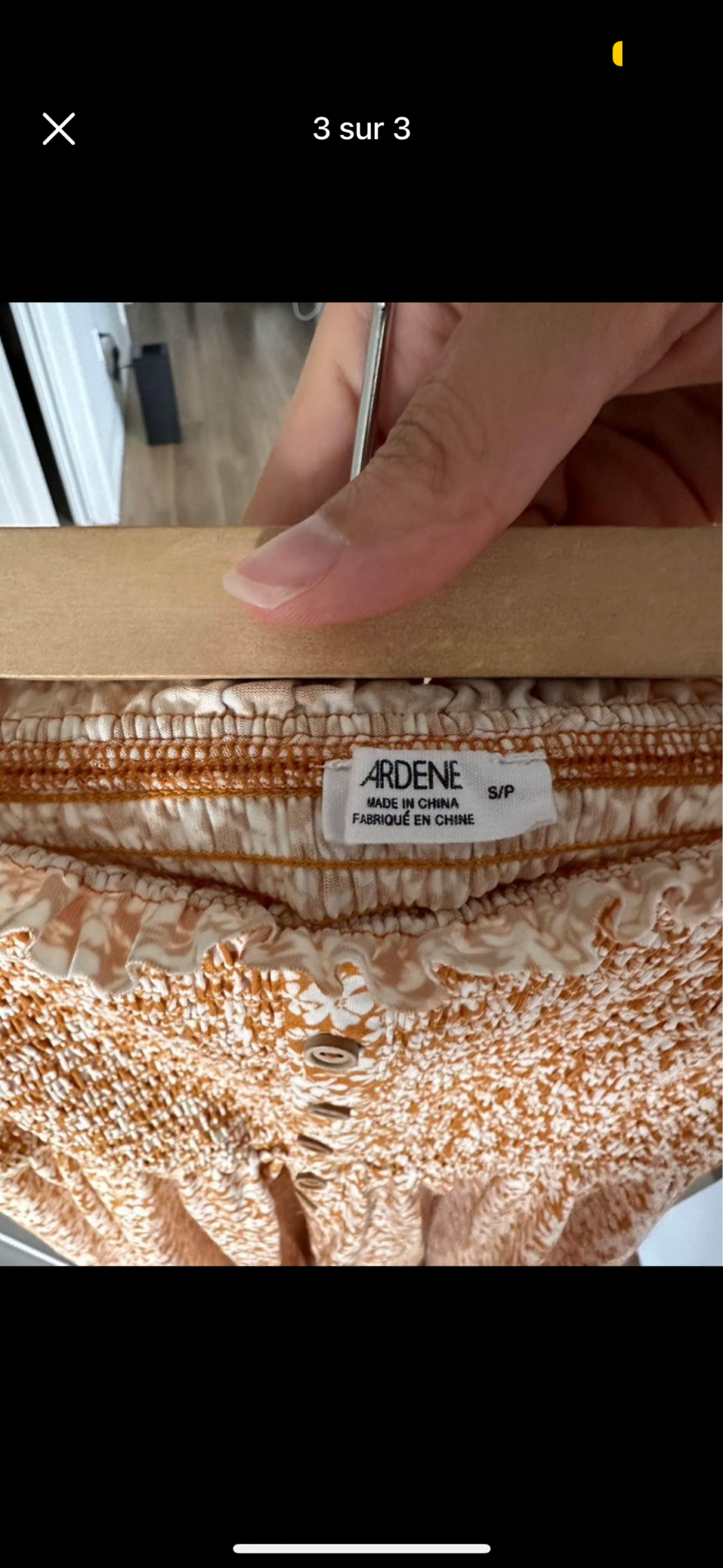 Image for Robe 👗 Ardène NEUVE fleuries sans bretelles super cute et légère parfaite pour l’été ☀️