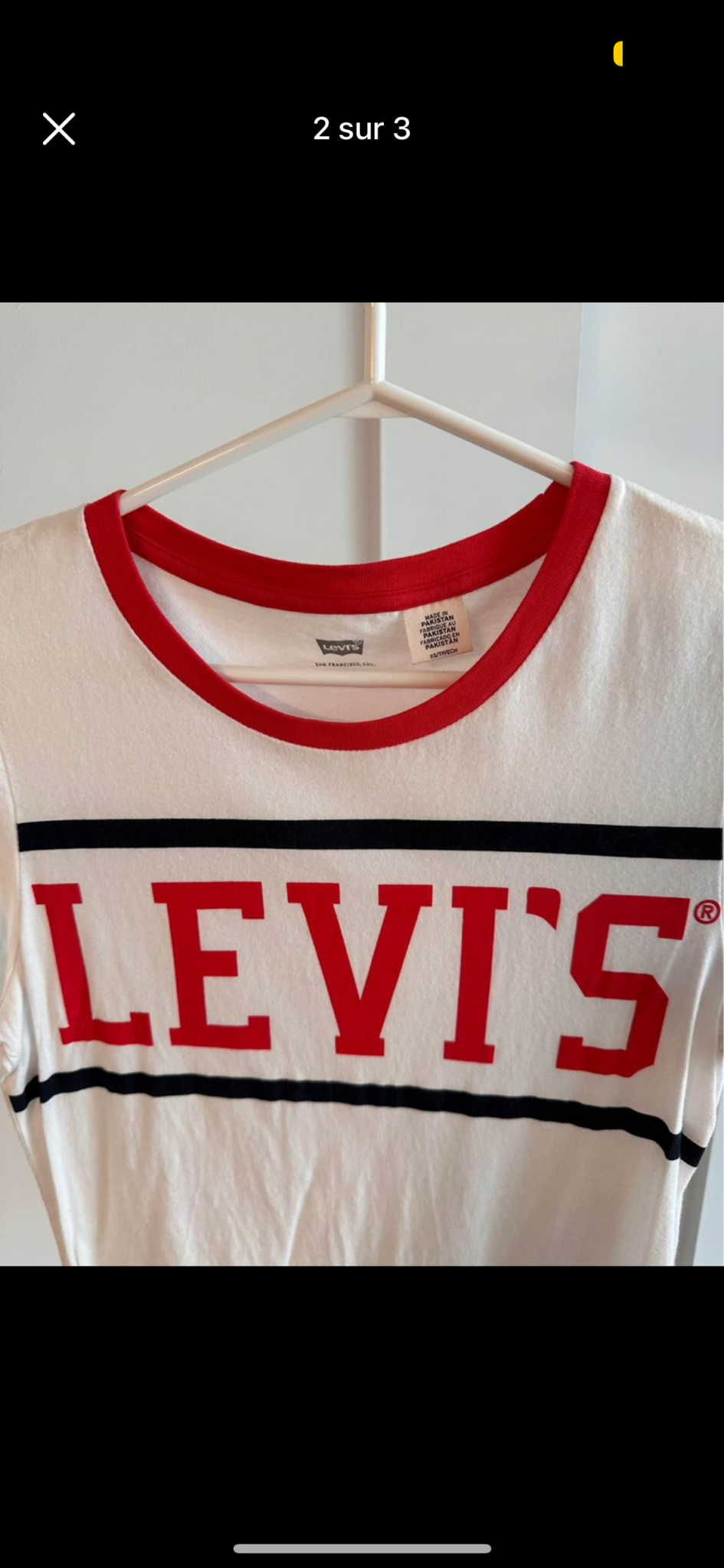 Image for New, never worn Levi's T-shirt / Levis jumper
