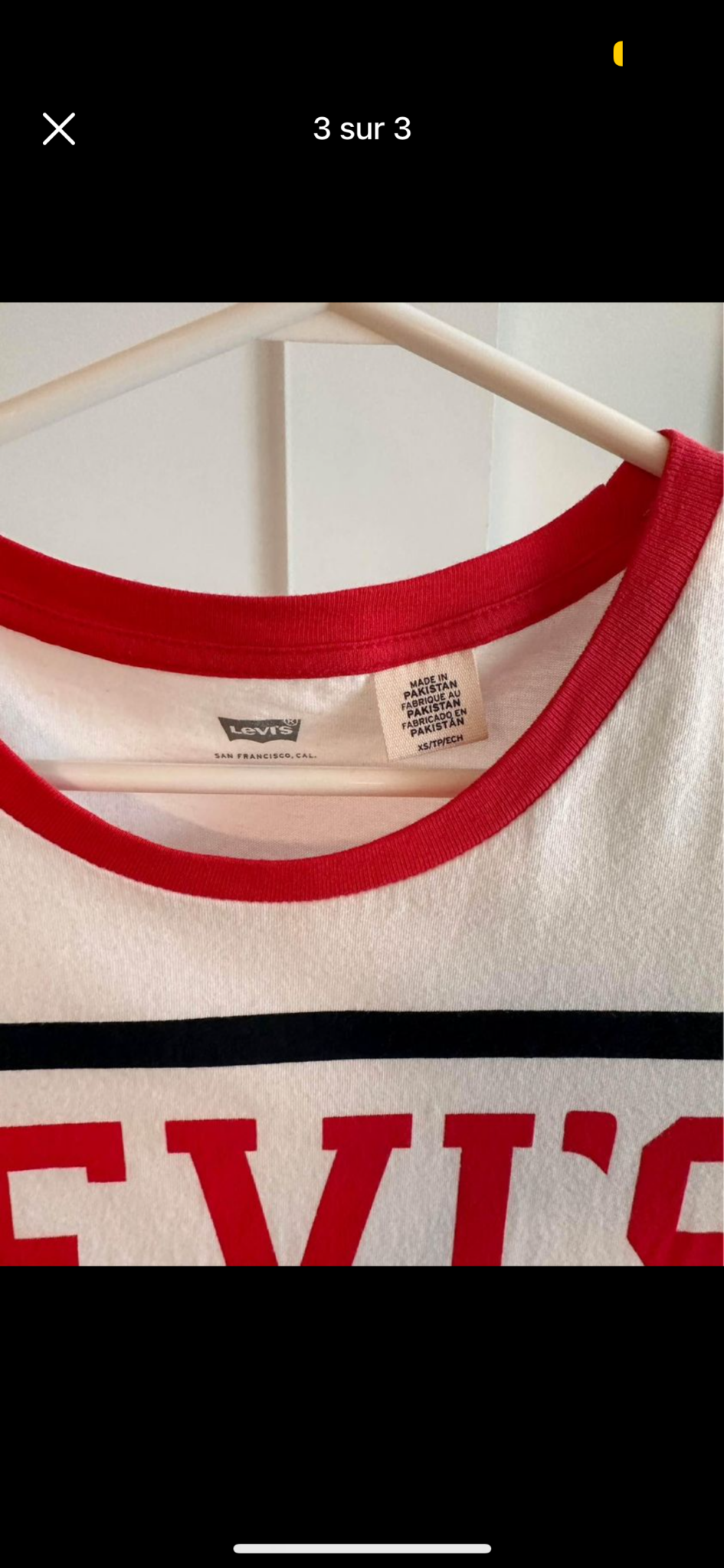 Image for New, never worn Levi's T-shirt / Levis jumper