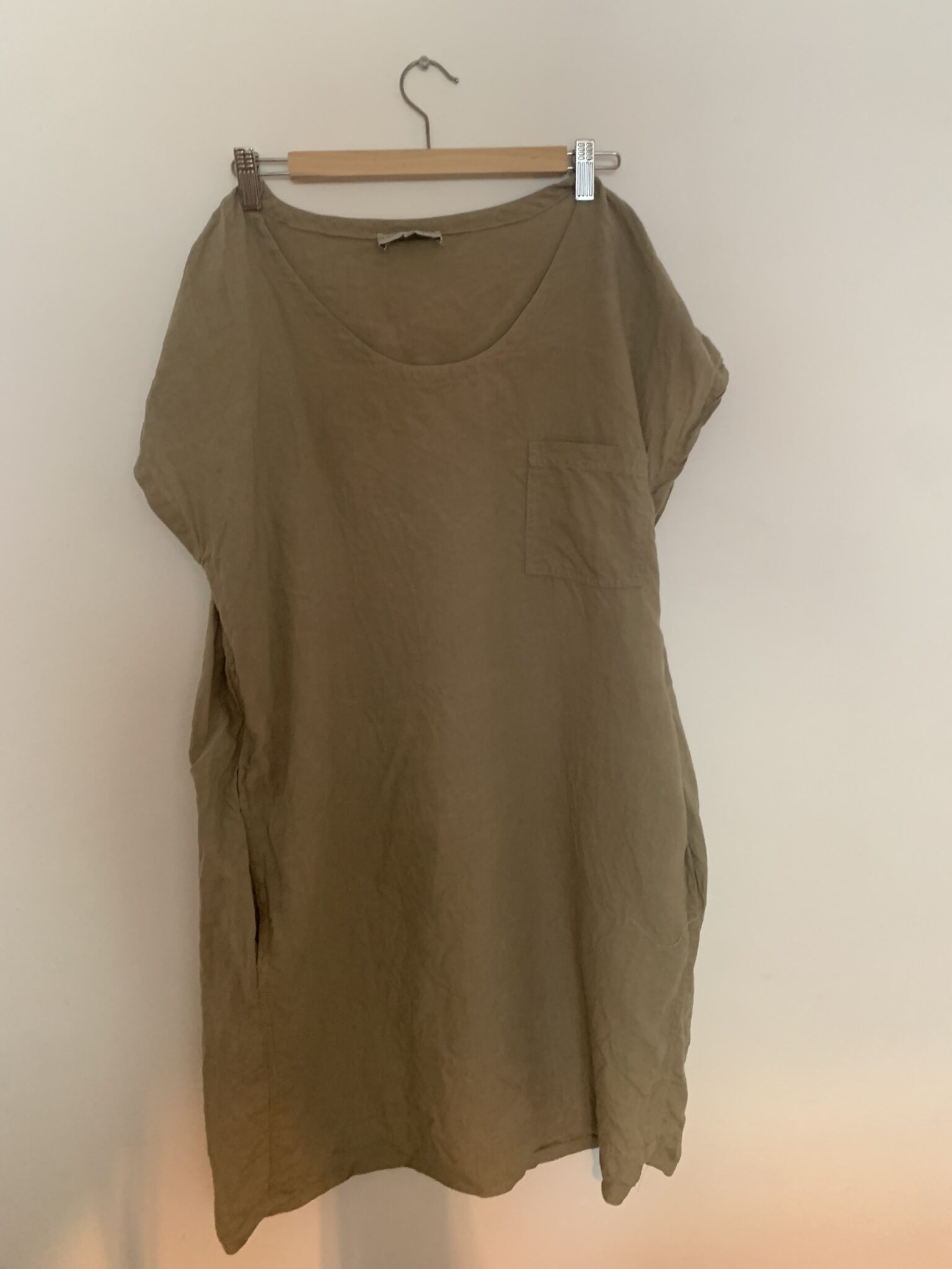 Featured image for Robe sauge en lin