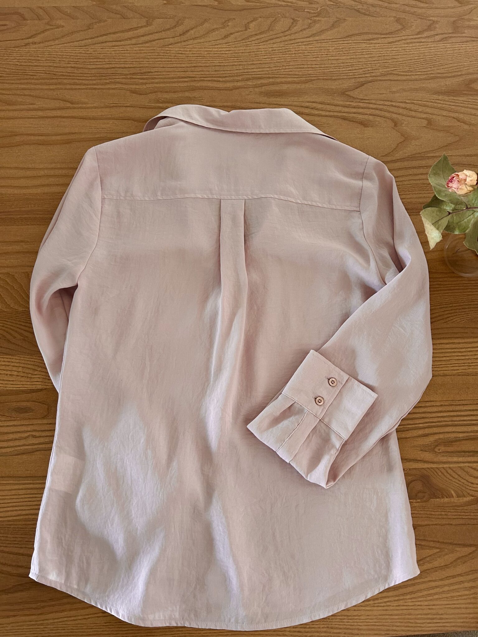 Image for Old pink flowing shirt