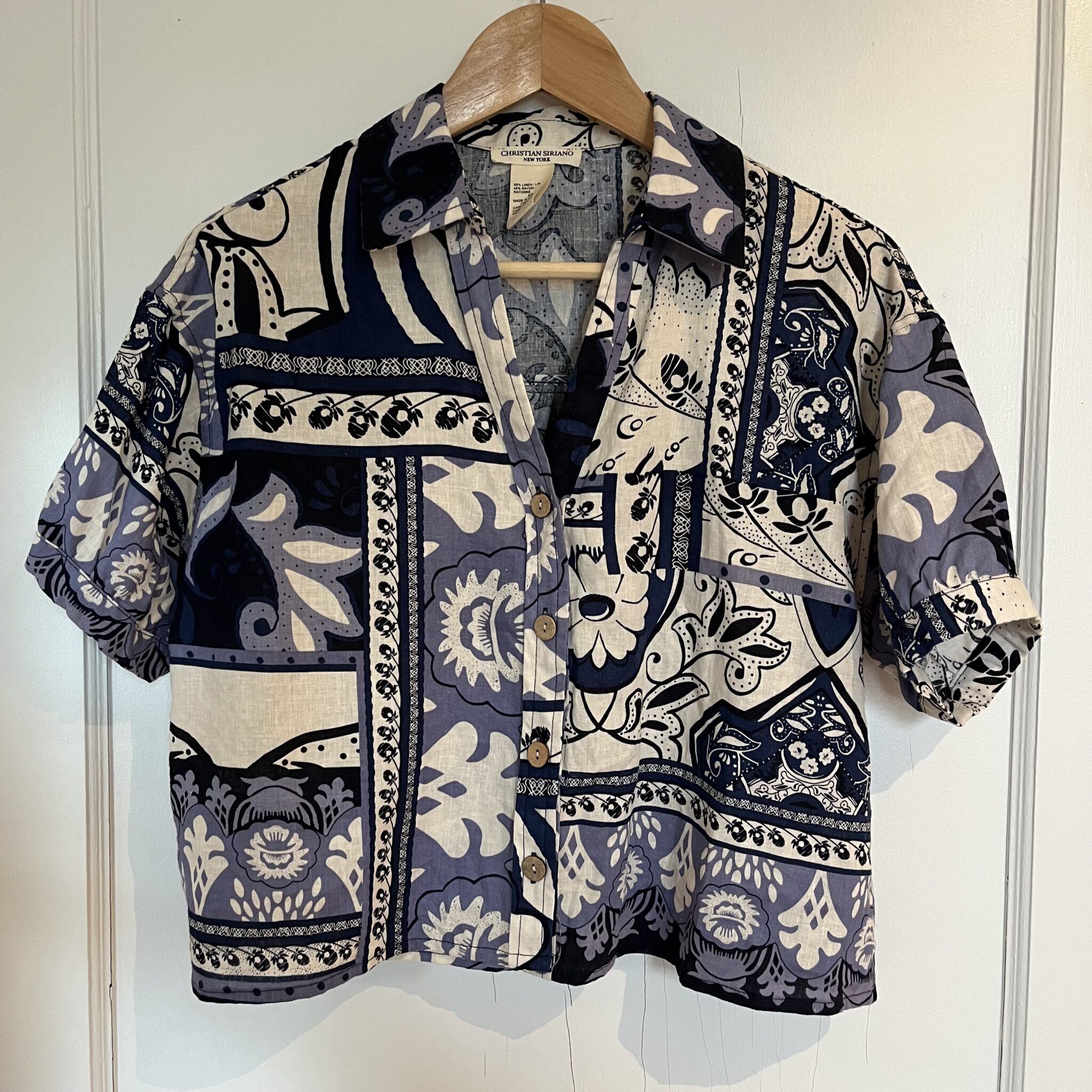 Featured image for Linen shirt / top en lin