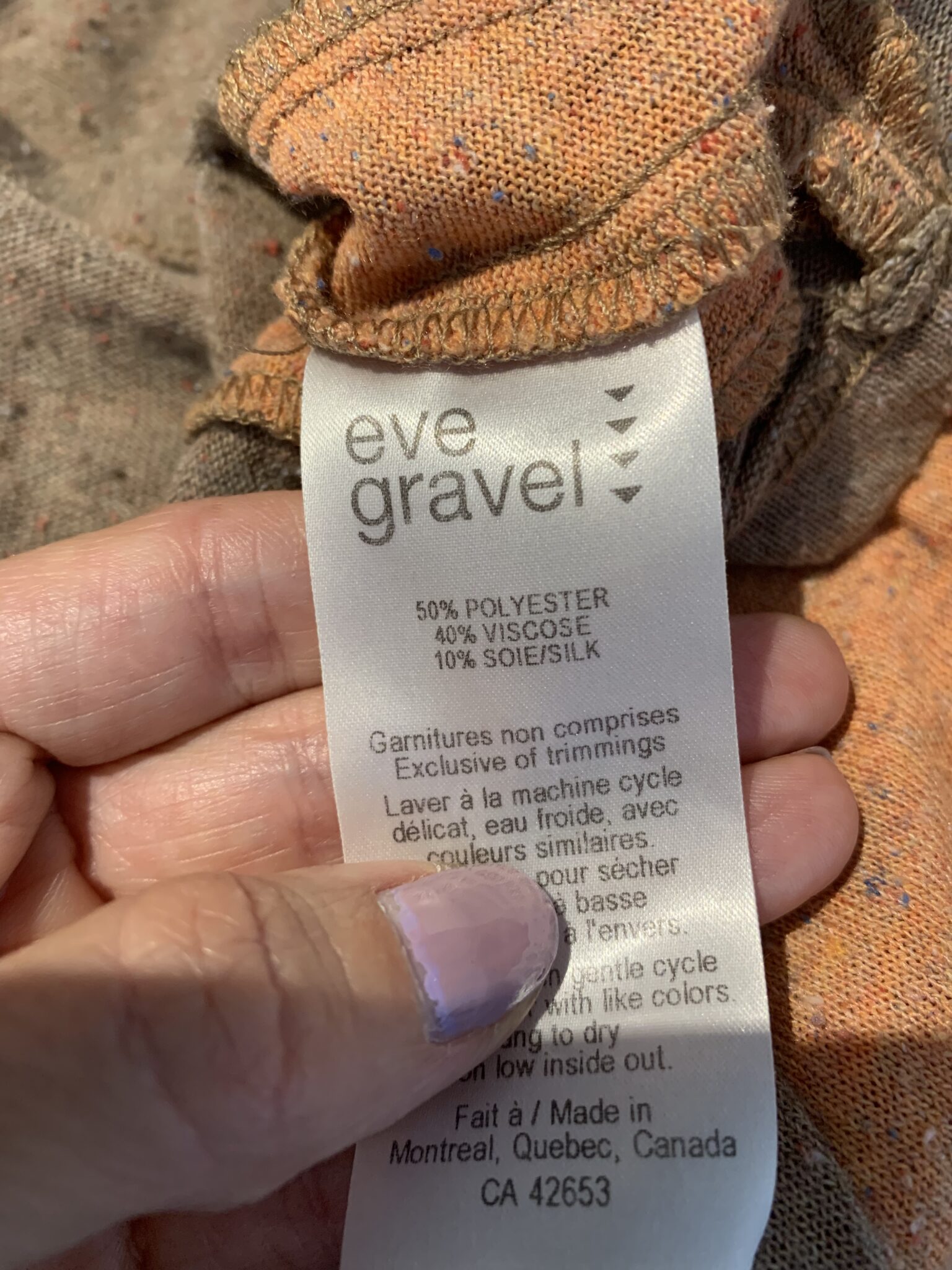 Image for Pretty top Eve Gravel