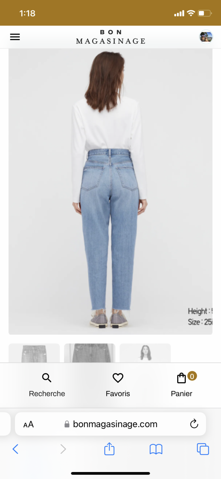 Image for Jeans uniqlo