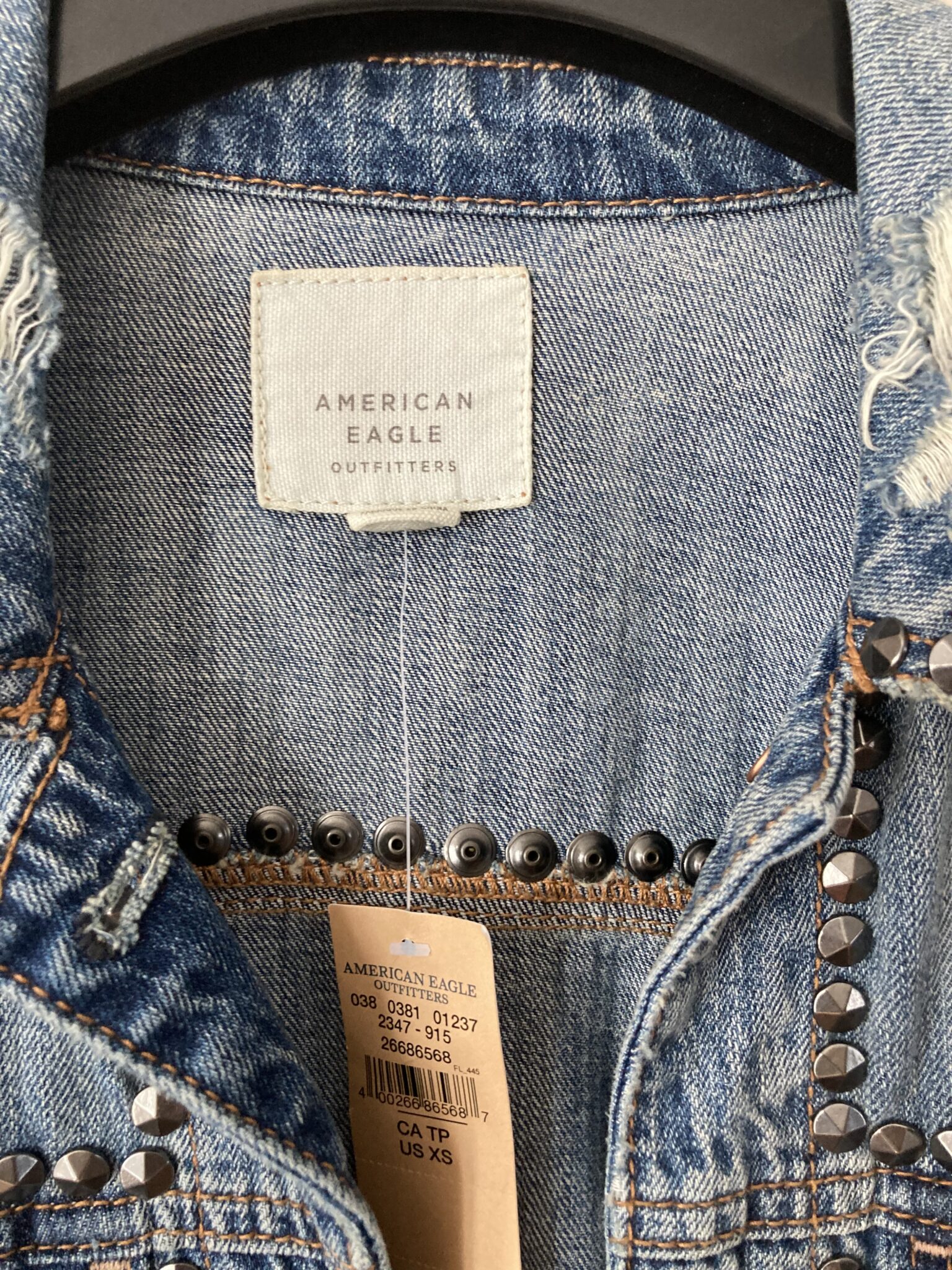 Image for Manteau avec pinnes AE taille XS