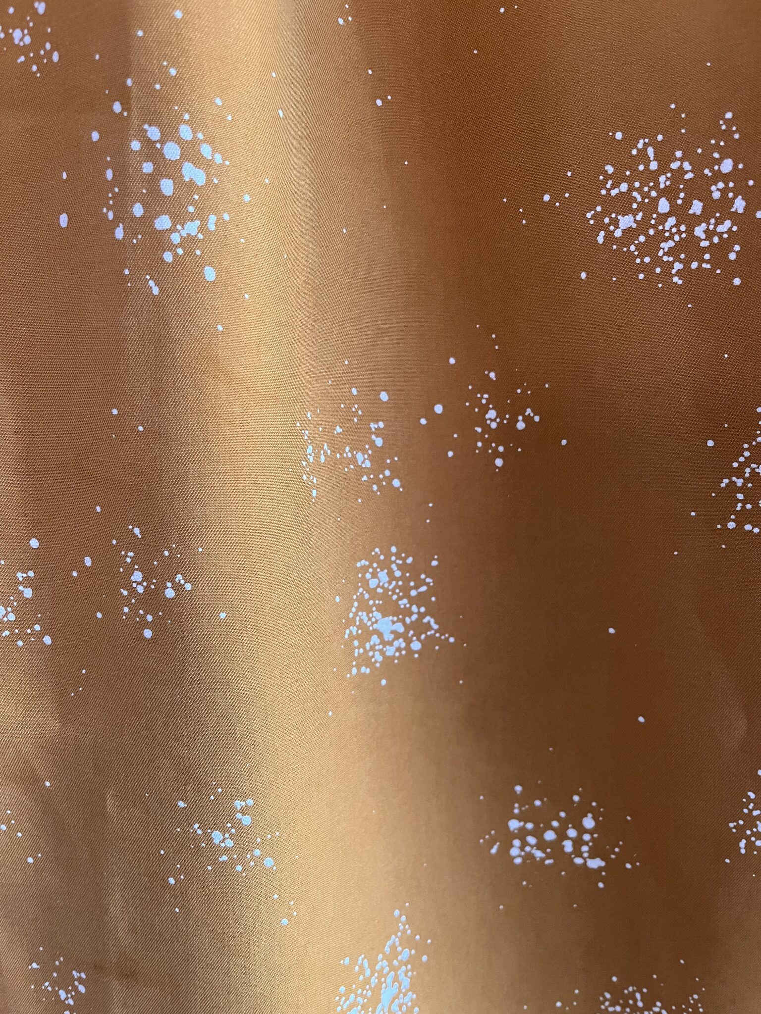 Image for Camisole débardeur Cokluch couleur doré et motif blanc taille S