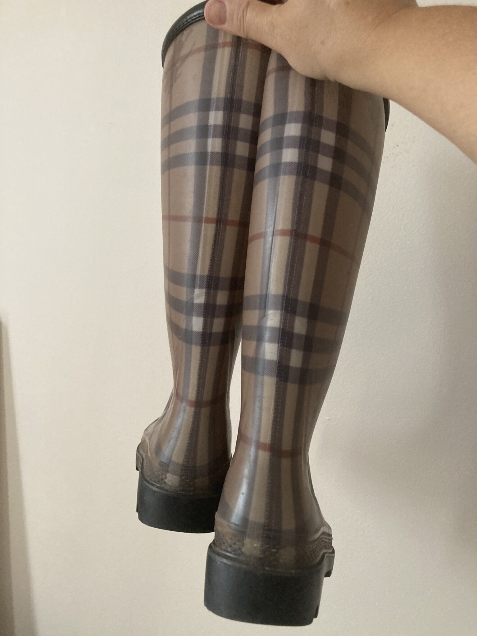 Image for Burberry rain boots size 35