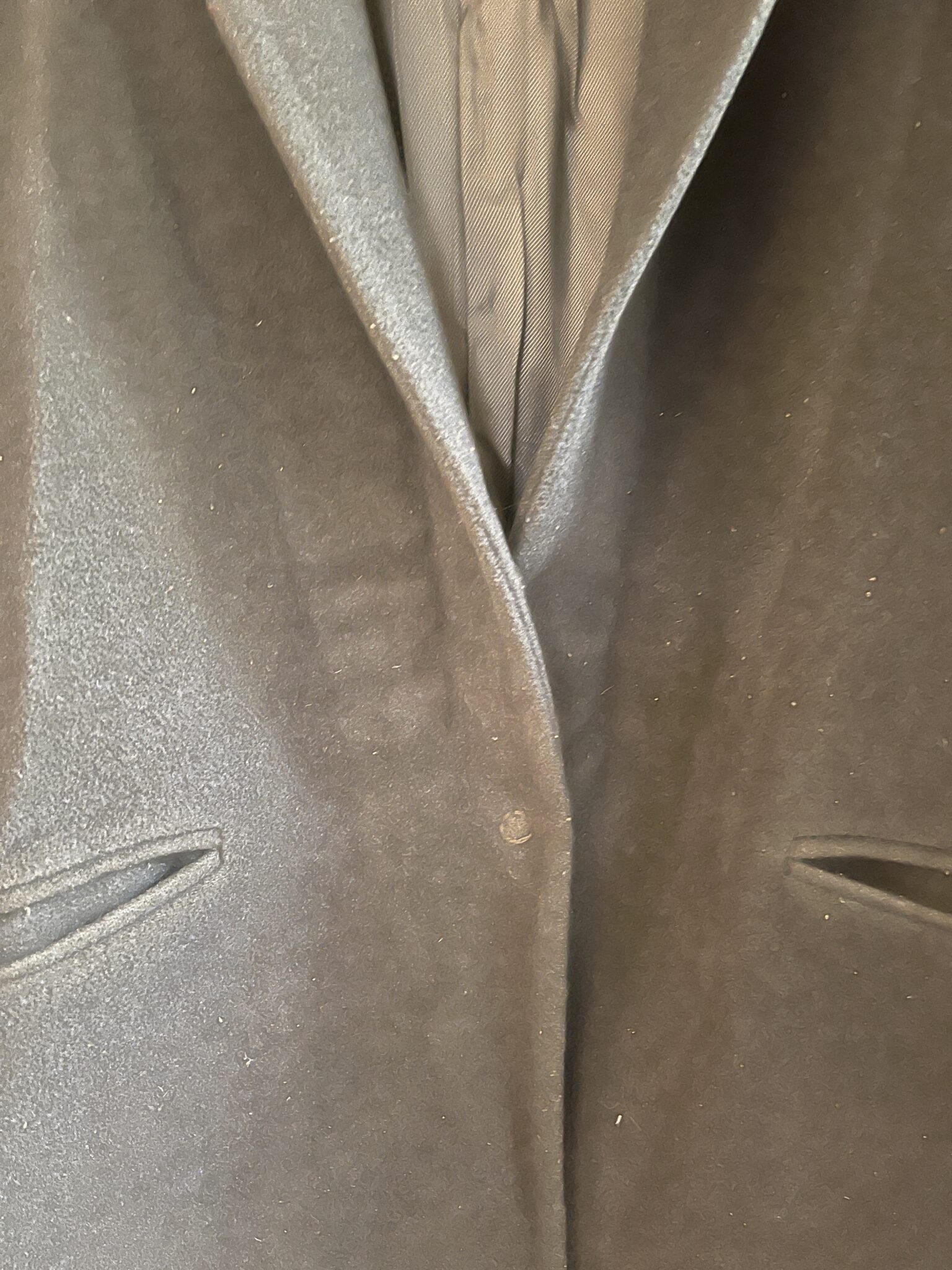 Image for Caban manteau d'automne bleu marine Bérénice taille 38