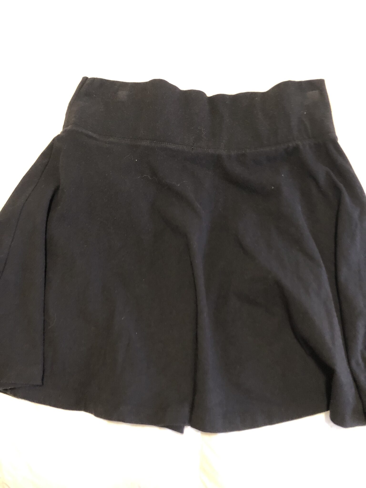 Image for Jupe noire 👢courte à bande💼 (6-8ans)
