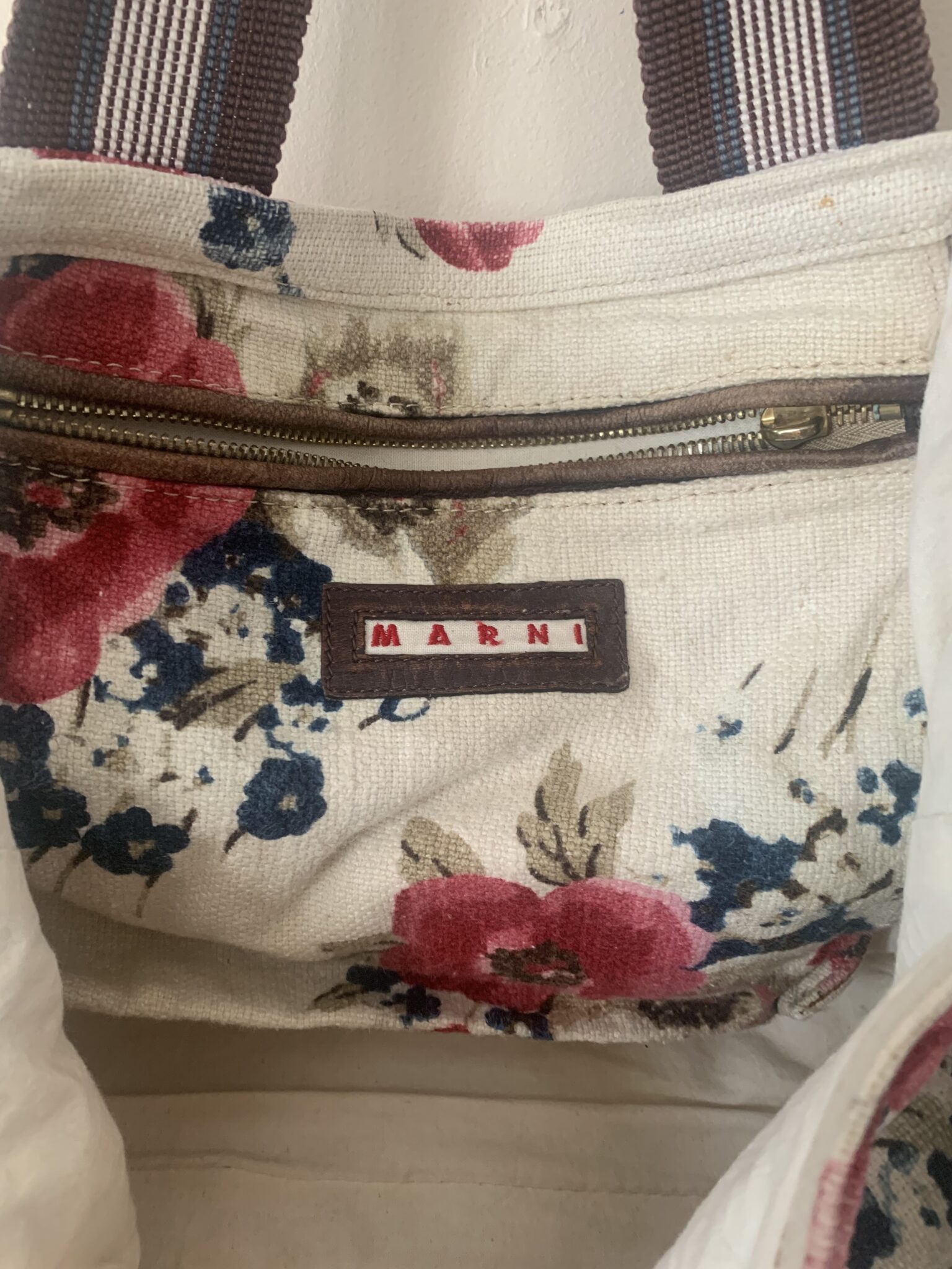 Image for Sac Marni en tissu presque Vegan