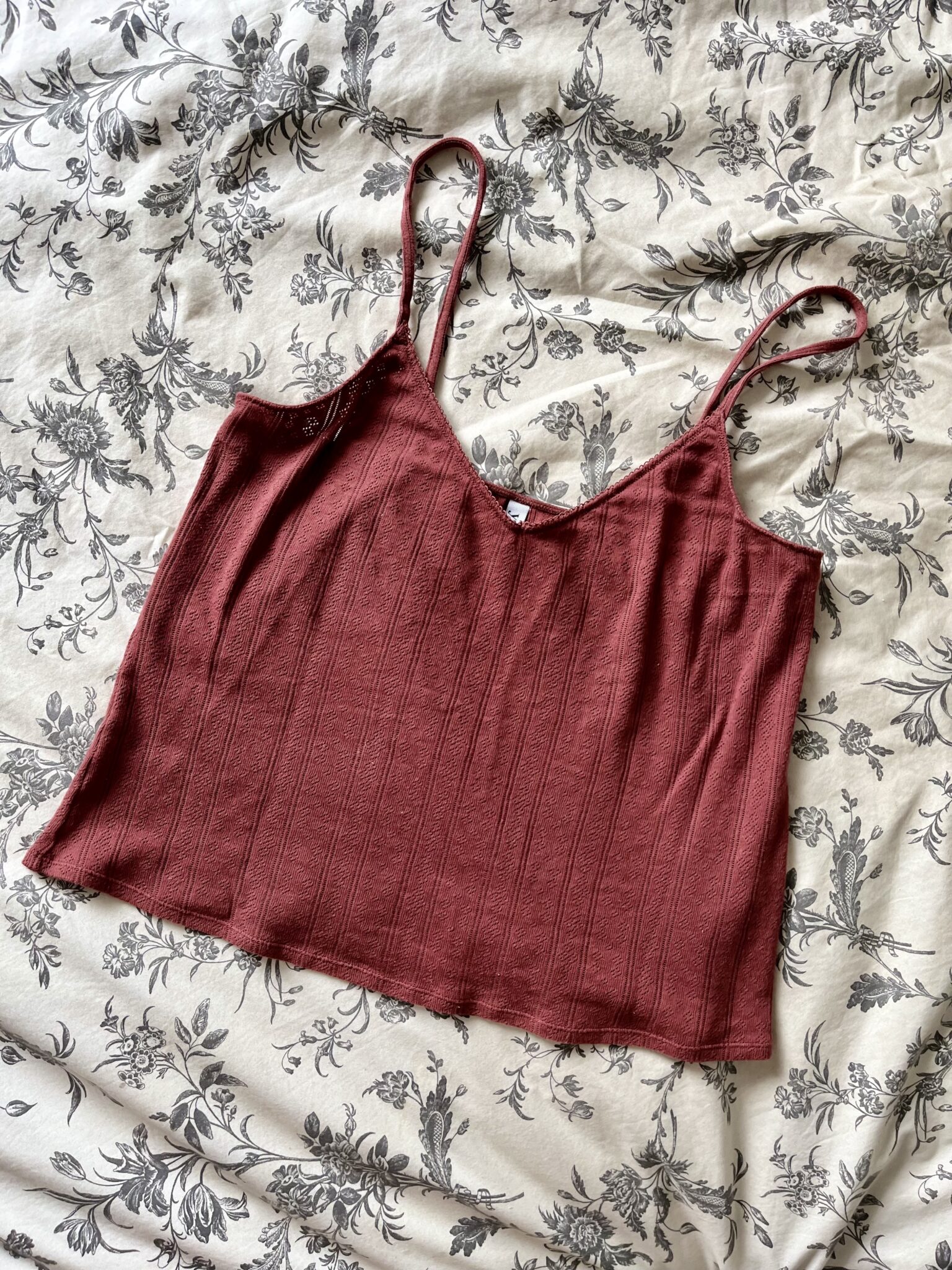 Featured image for 100% cotton pointelle tank top YSÉ PARIS (40/L)