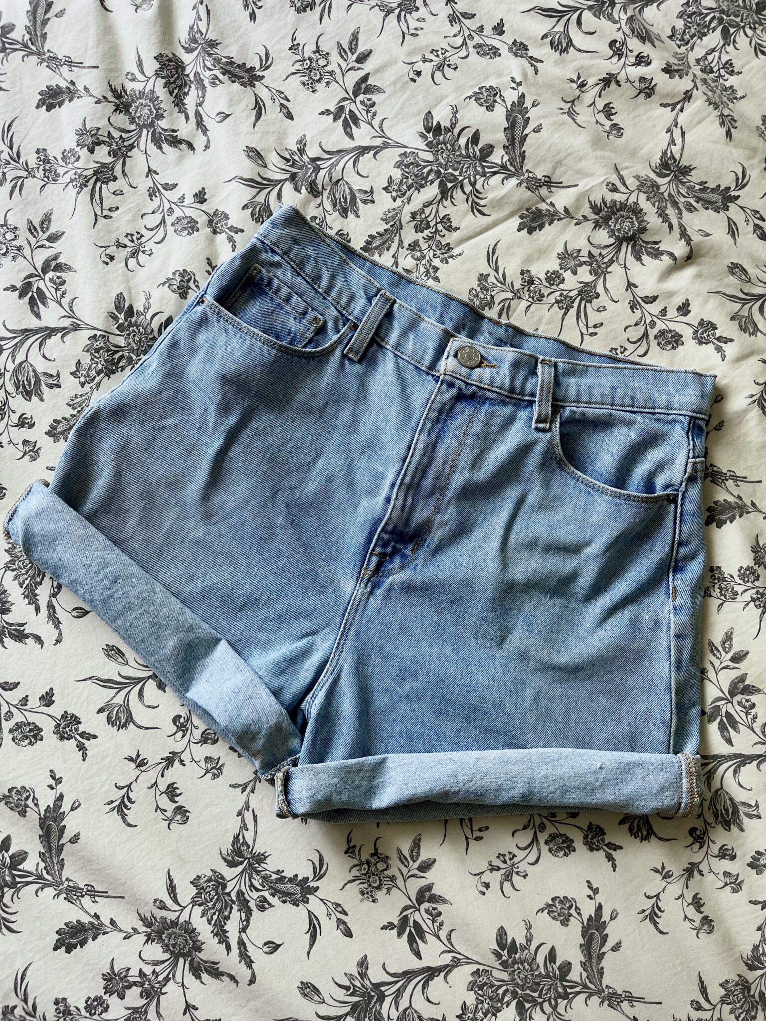 Featured image for Mom shorts 100% coton bleu BDG/URBAN OUTFITTERS (10)