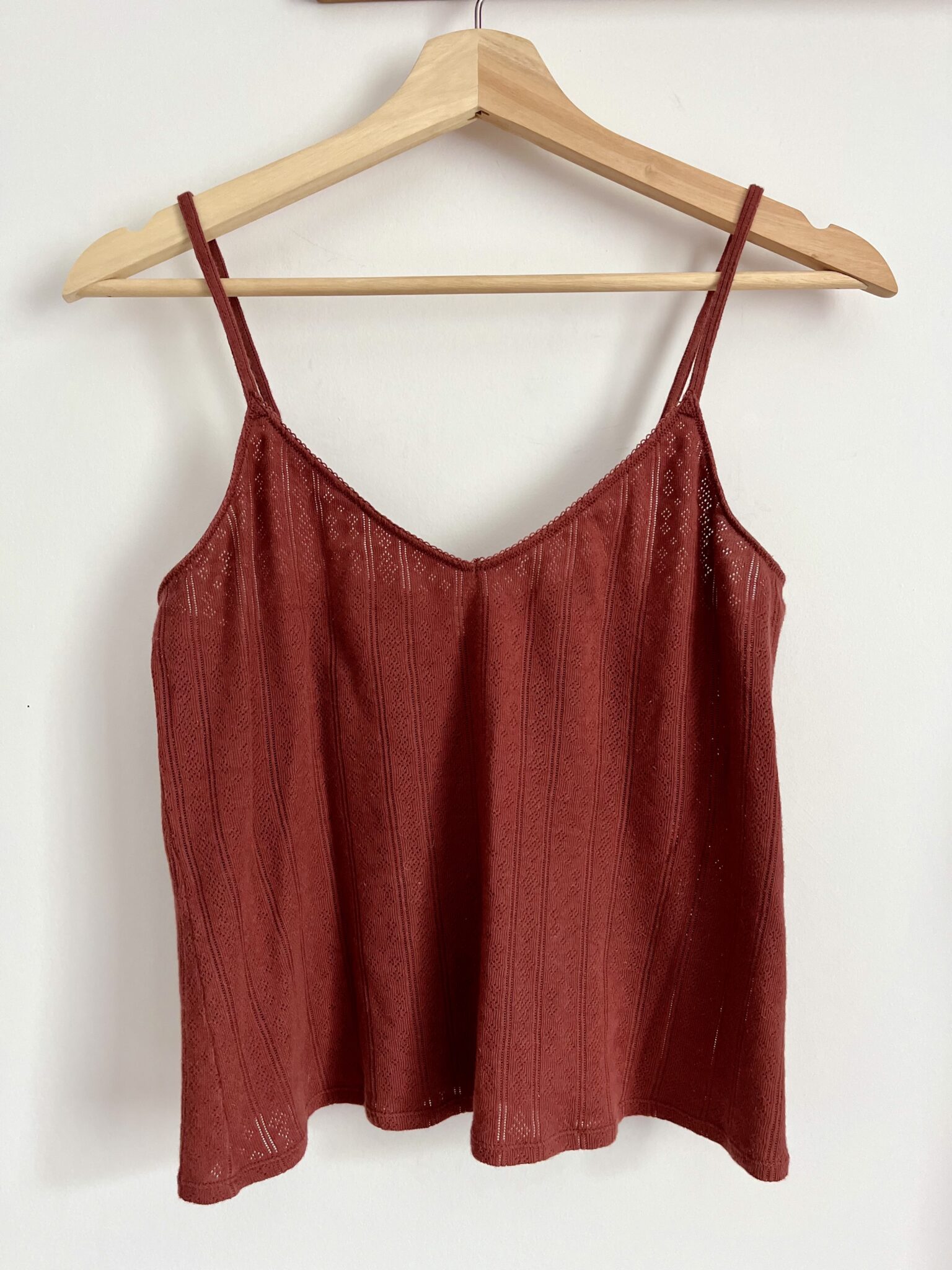 Image for 100% cotton pointelle tank top YSÉ PARIS (40/L)
