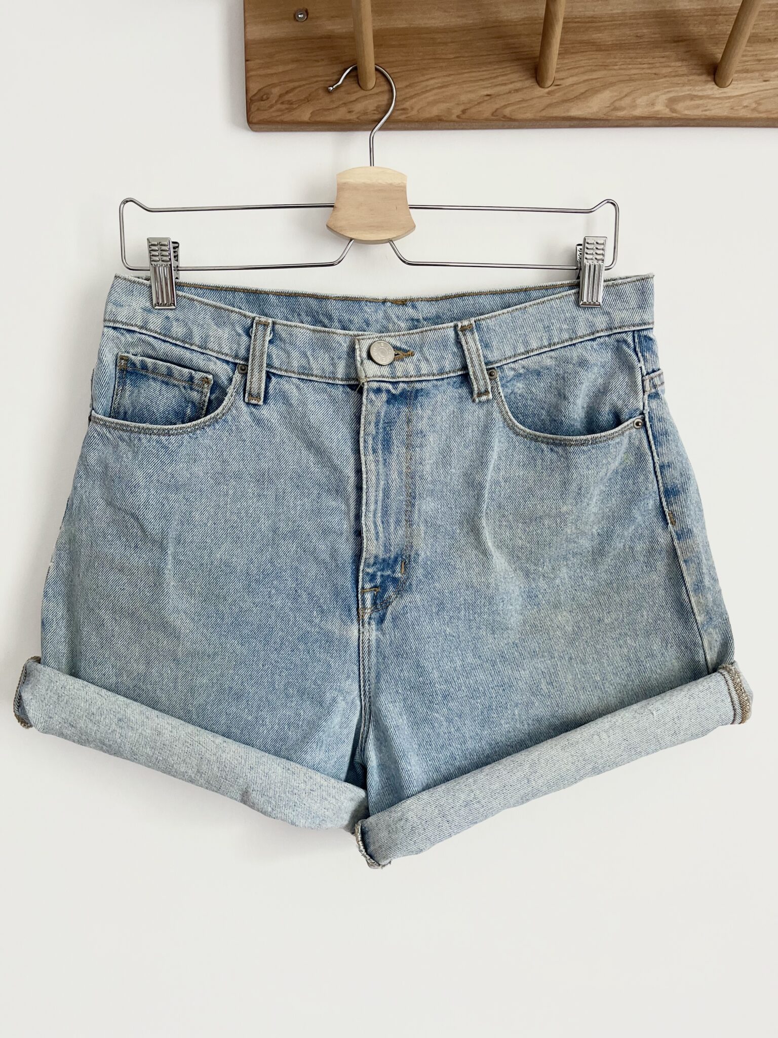Image for Mom shorts 100% coton bleu BDG/URBAN OUTFITTERS (10)