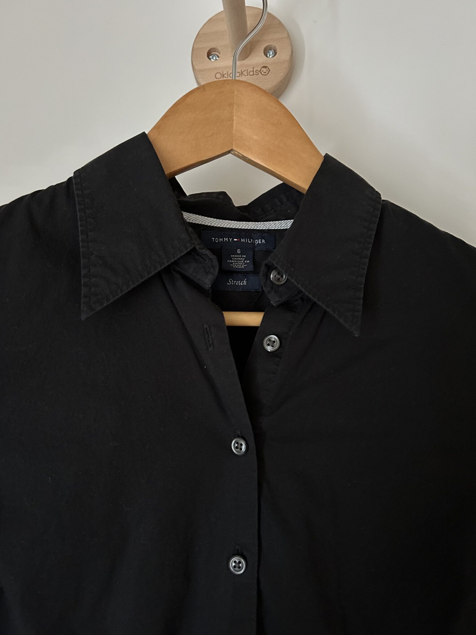 Image for Tommy Hilfiger black shirt