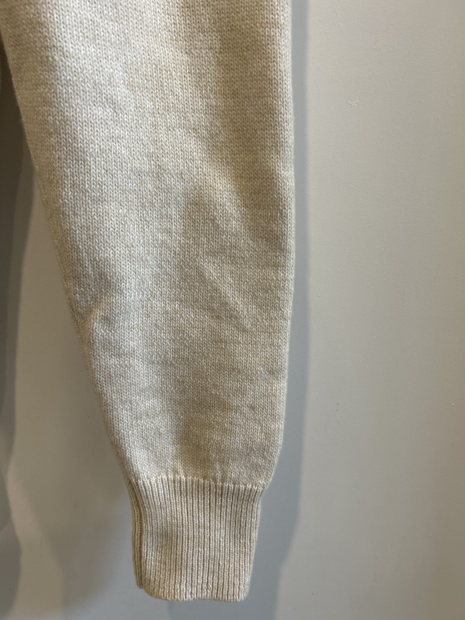 Image for Jogging en maille/tricot beige taille haute