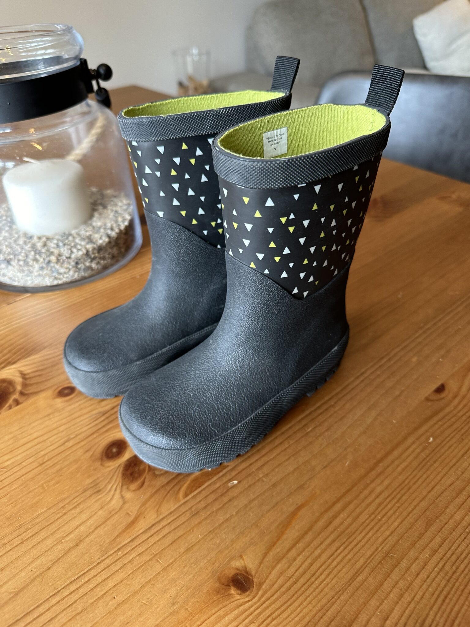 Featured image for Black rain boots
