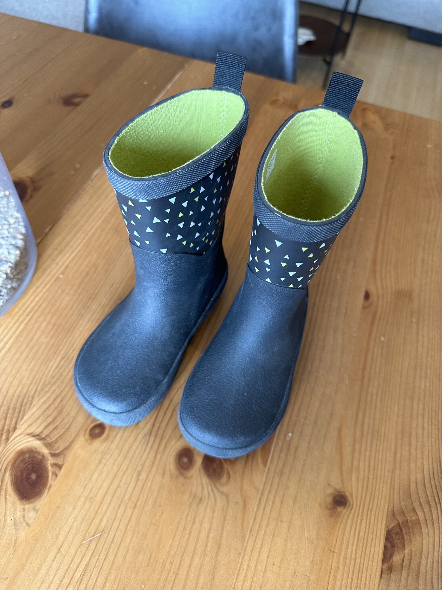 Image for Black rain boots