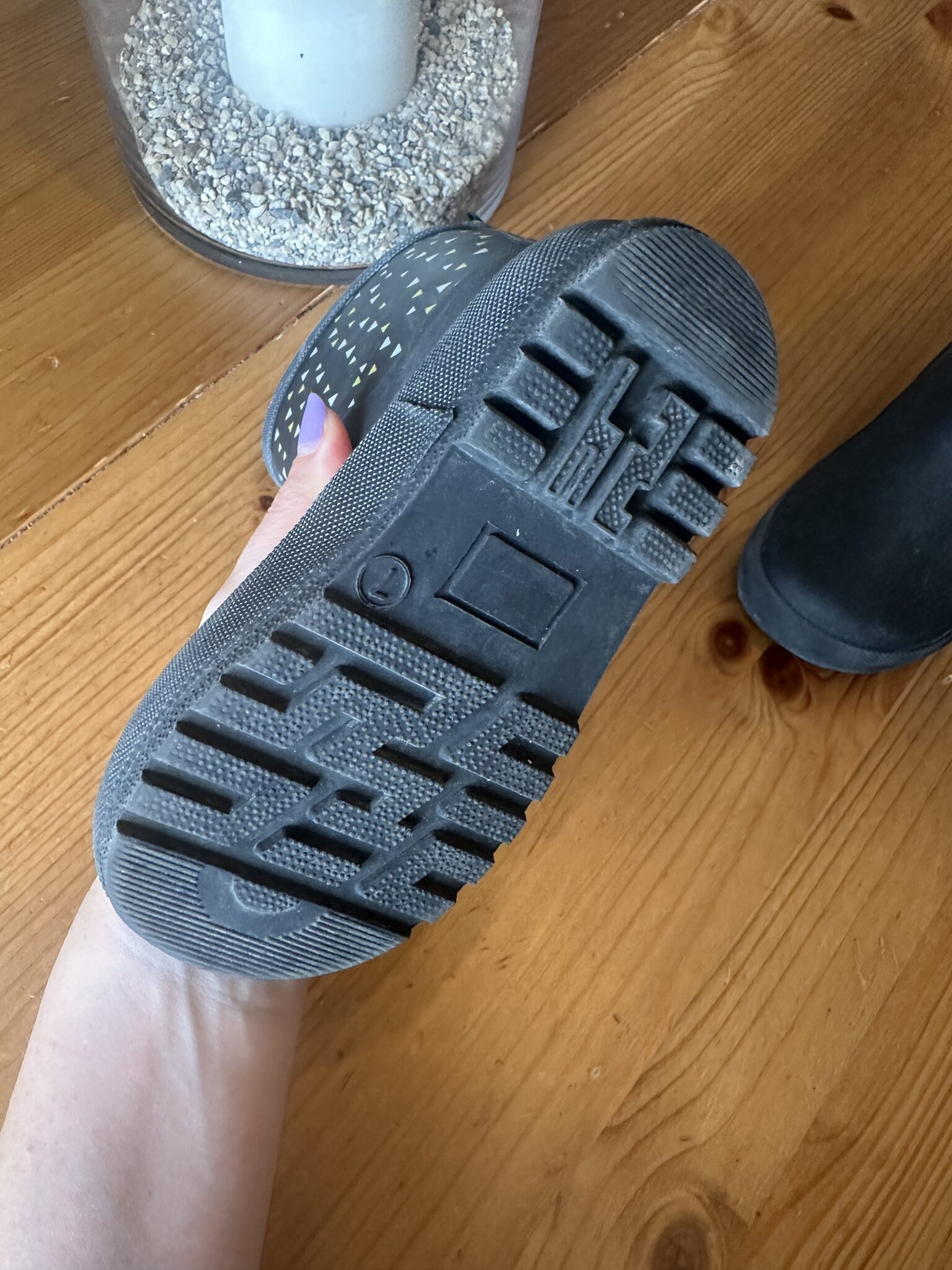 Image for Black rain boots