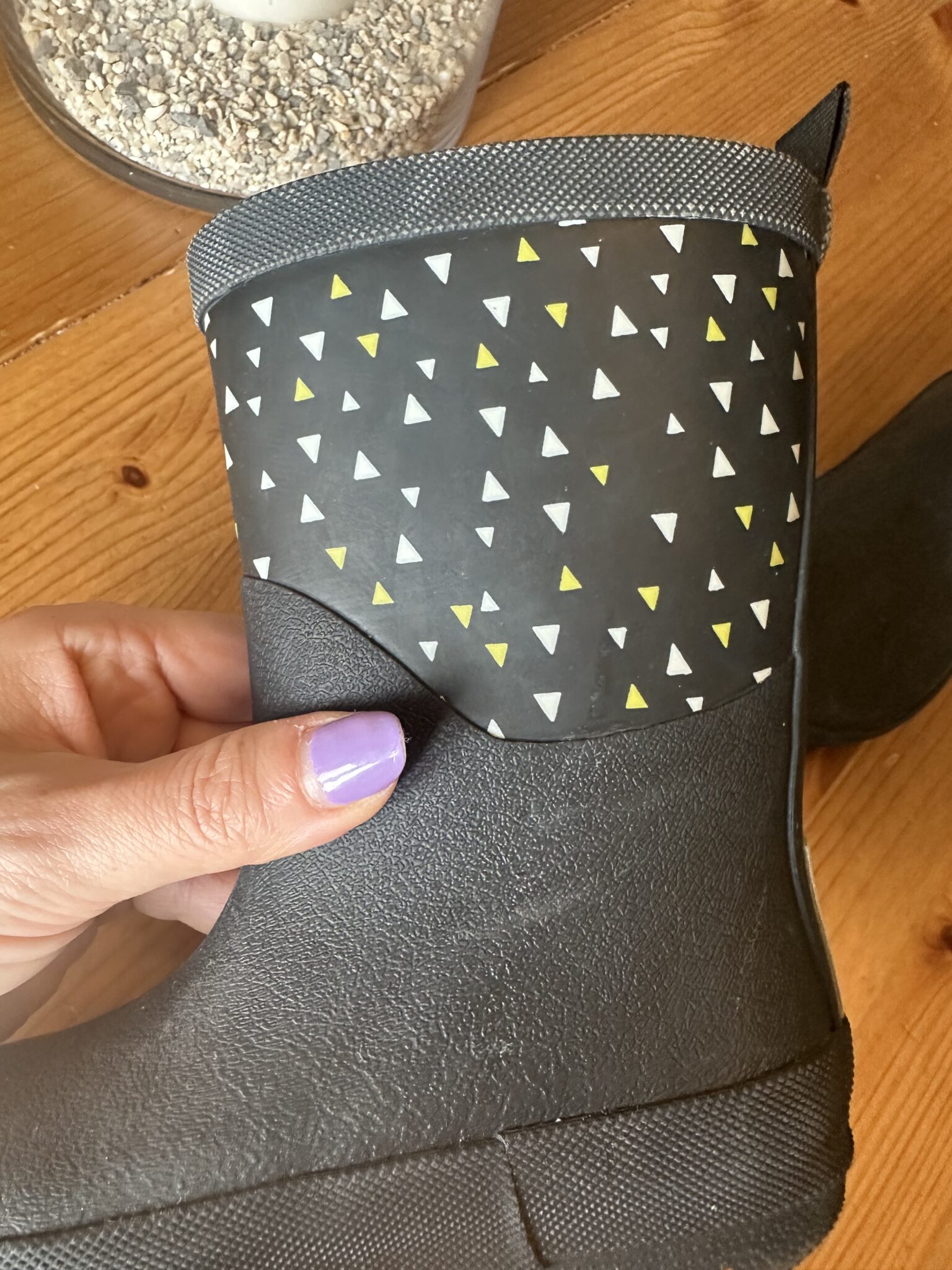 Image for Black rain boots