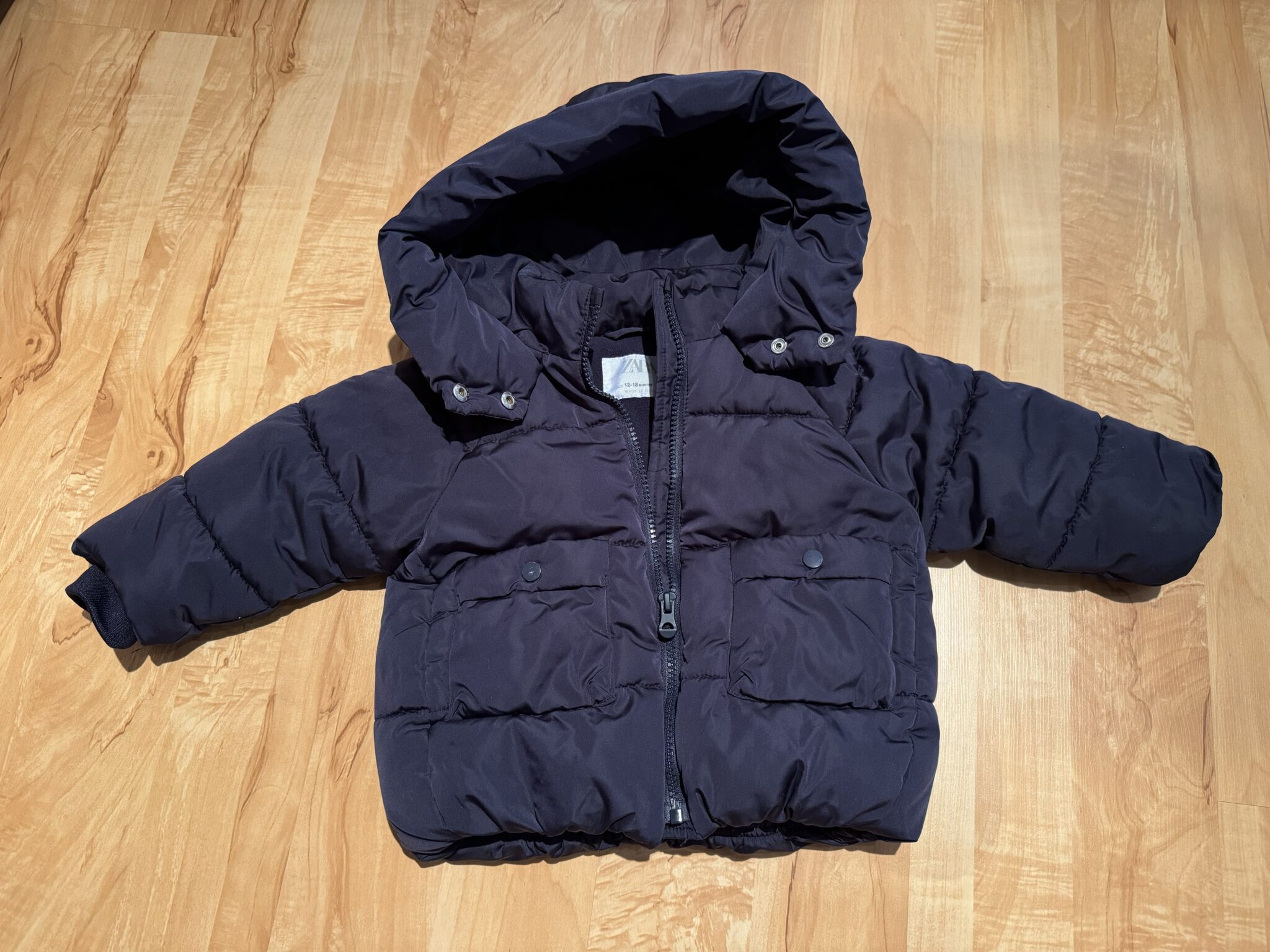 Featured image for 12- 18 months Navy blue Zara coat