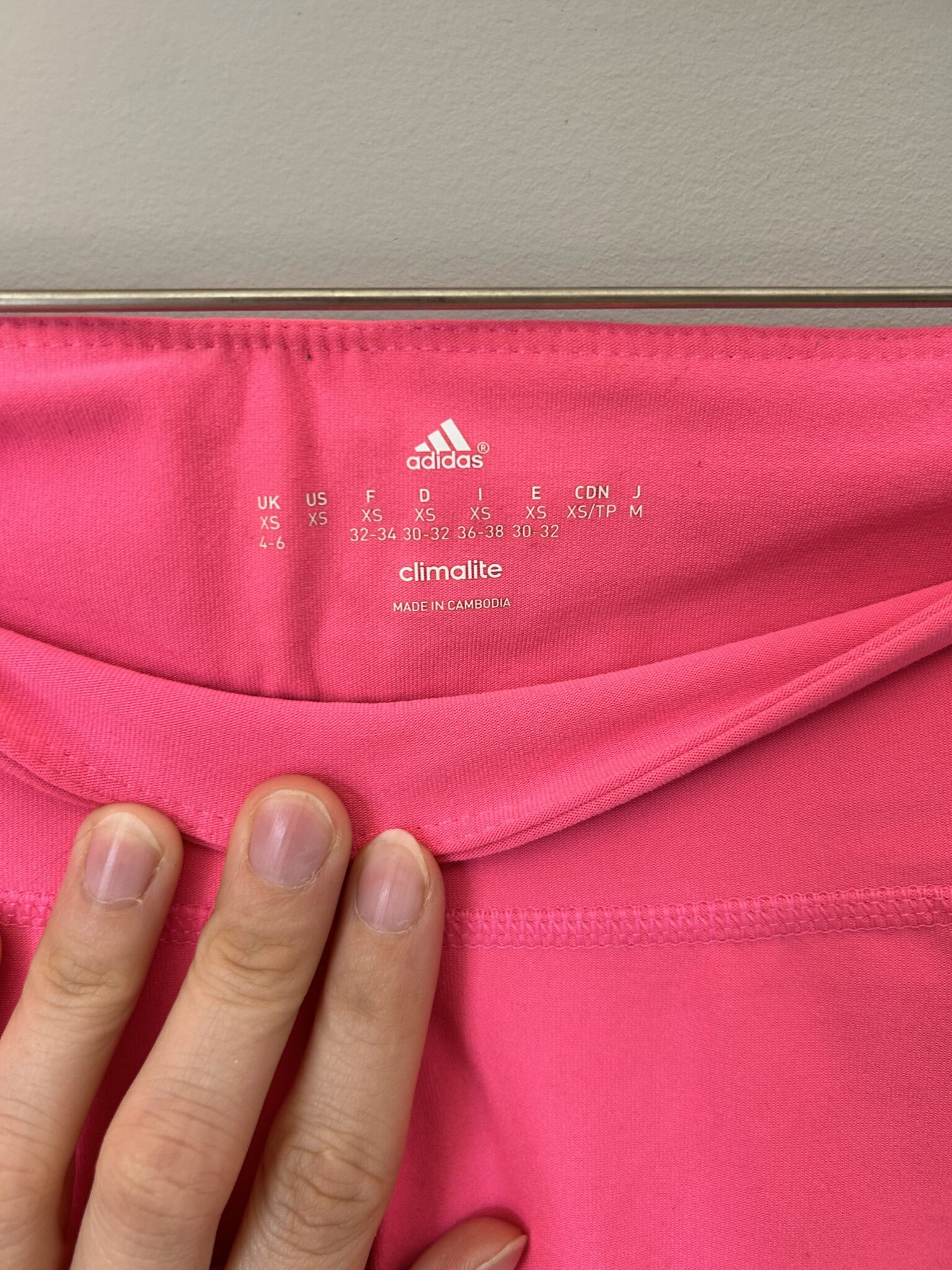 Image for Legging de sport rose 3/4