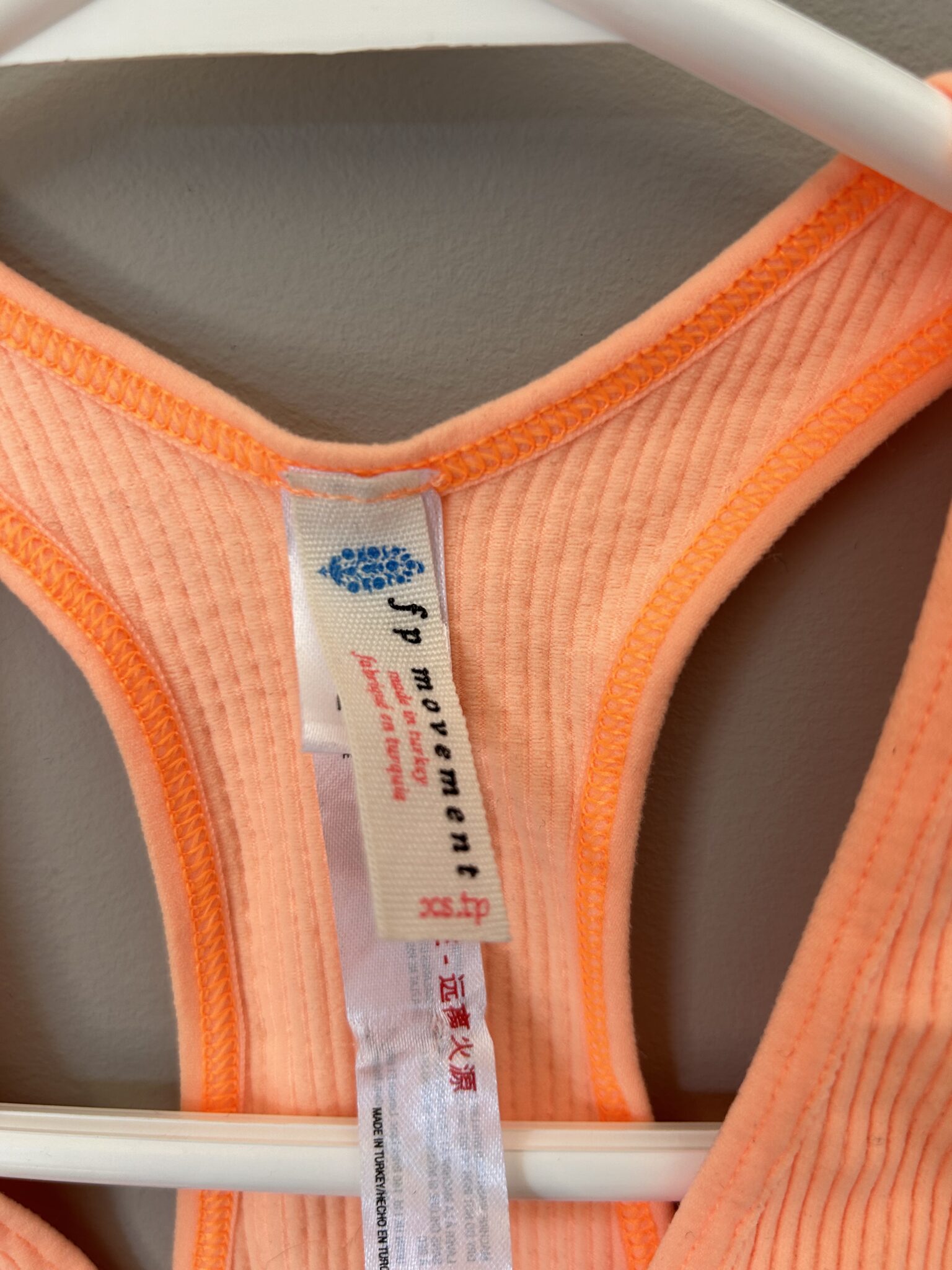 Image for Top de sport orange