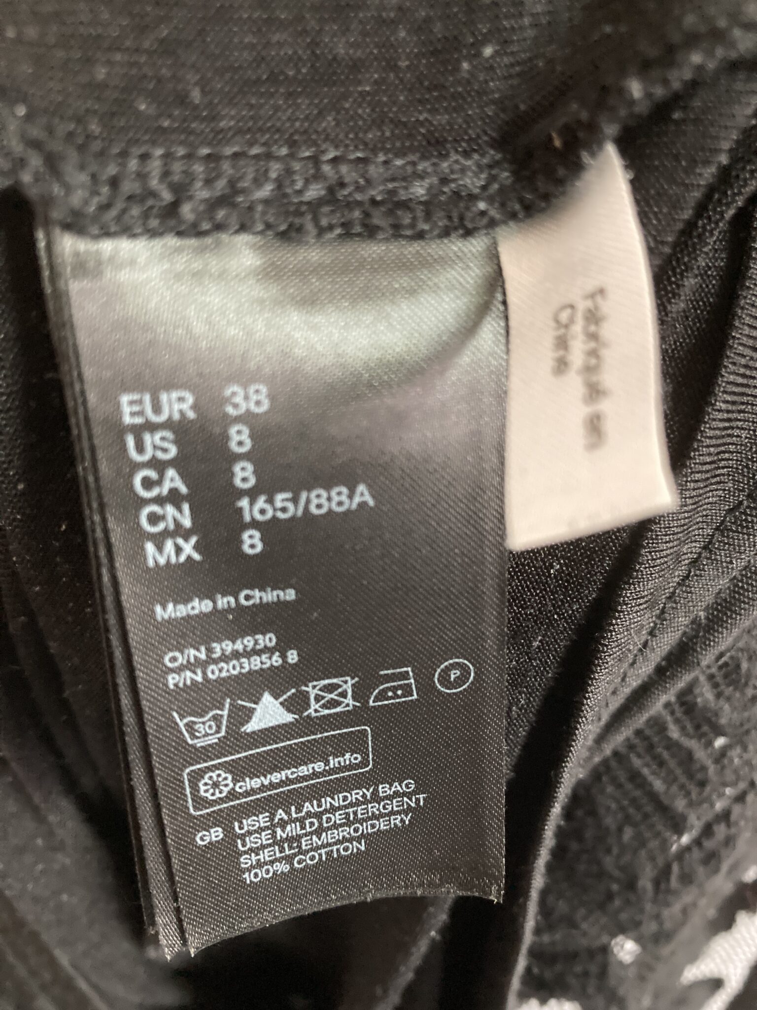 Image for RARE  Isabel Marant x H and M - robe en dentelle noire, taille 8