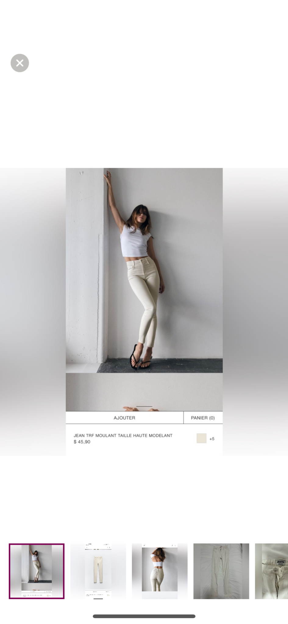 Featured image for Zara High Waisted Jeans " Trafaluc denim collection
