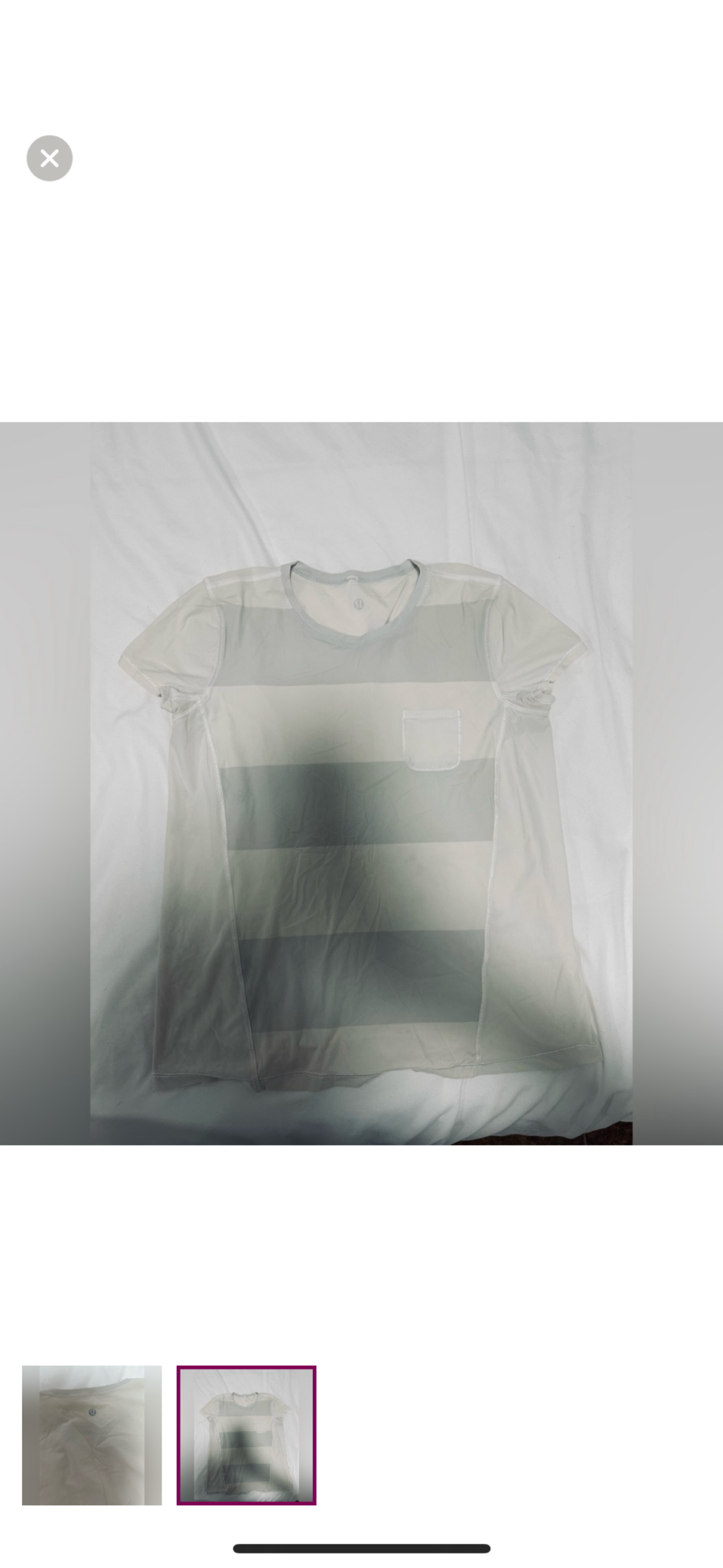 Image for Lululemon chandail / t-shirt de sport