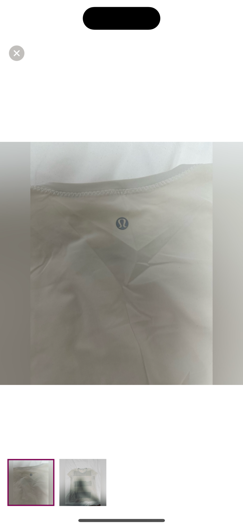 Image for Lululemon chandail / t-shirt de sport