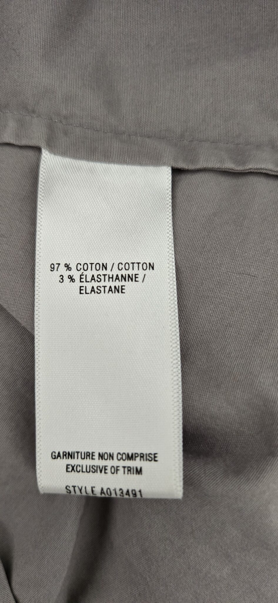 Image for Chemise grise