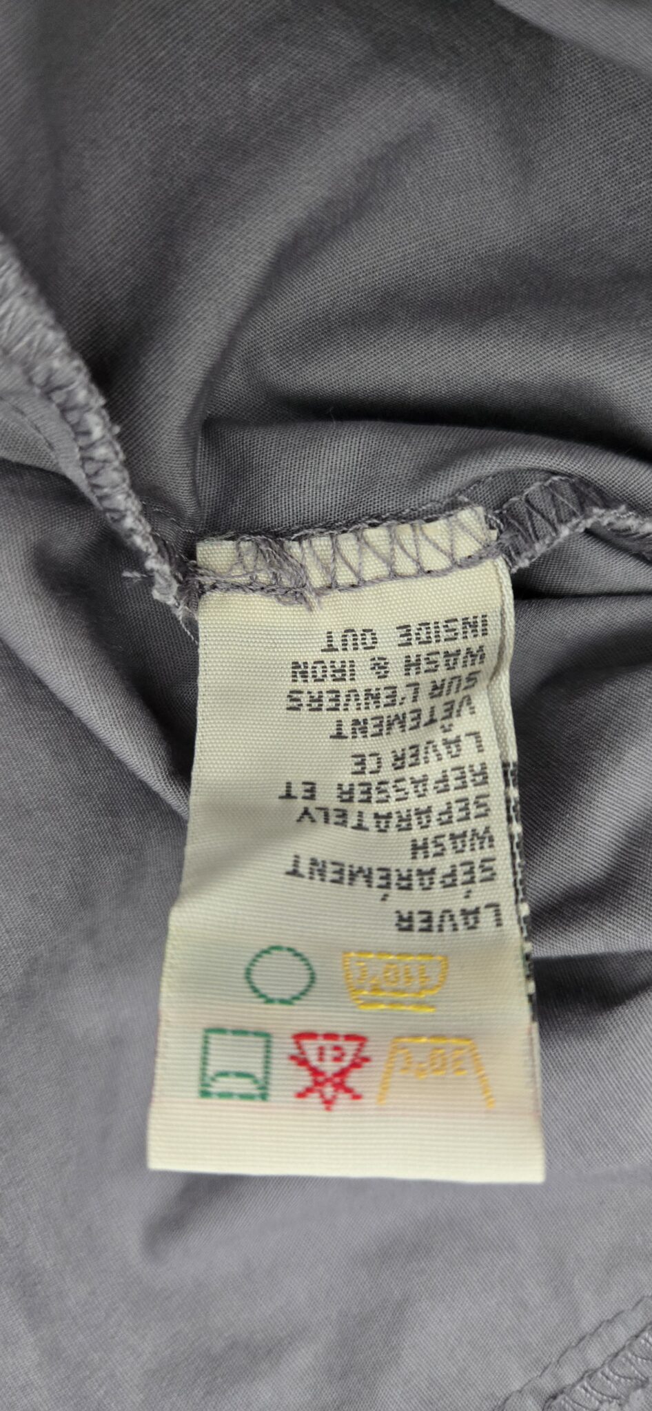 Image for Chemise grise, manche courte