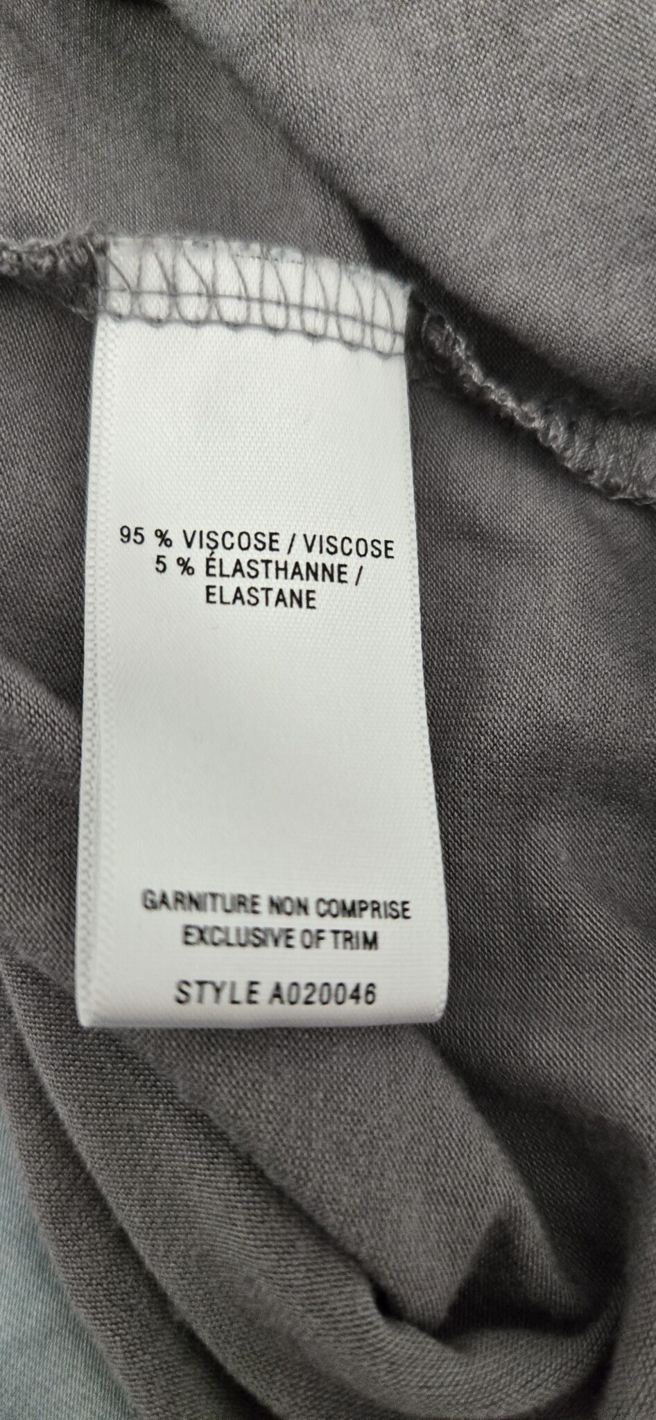 Image for Colle roulé gris