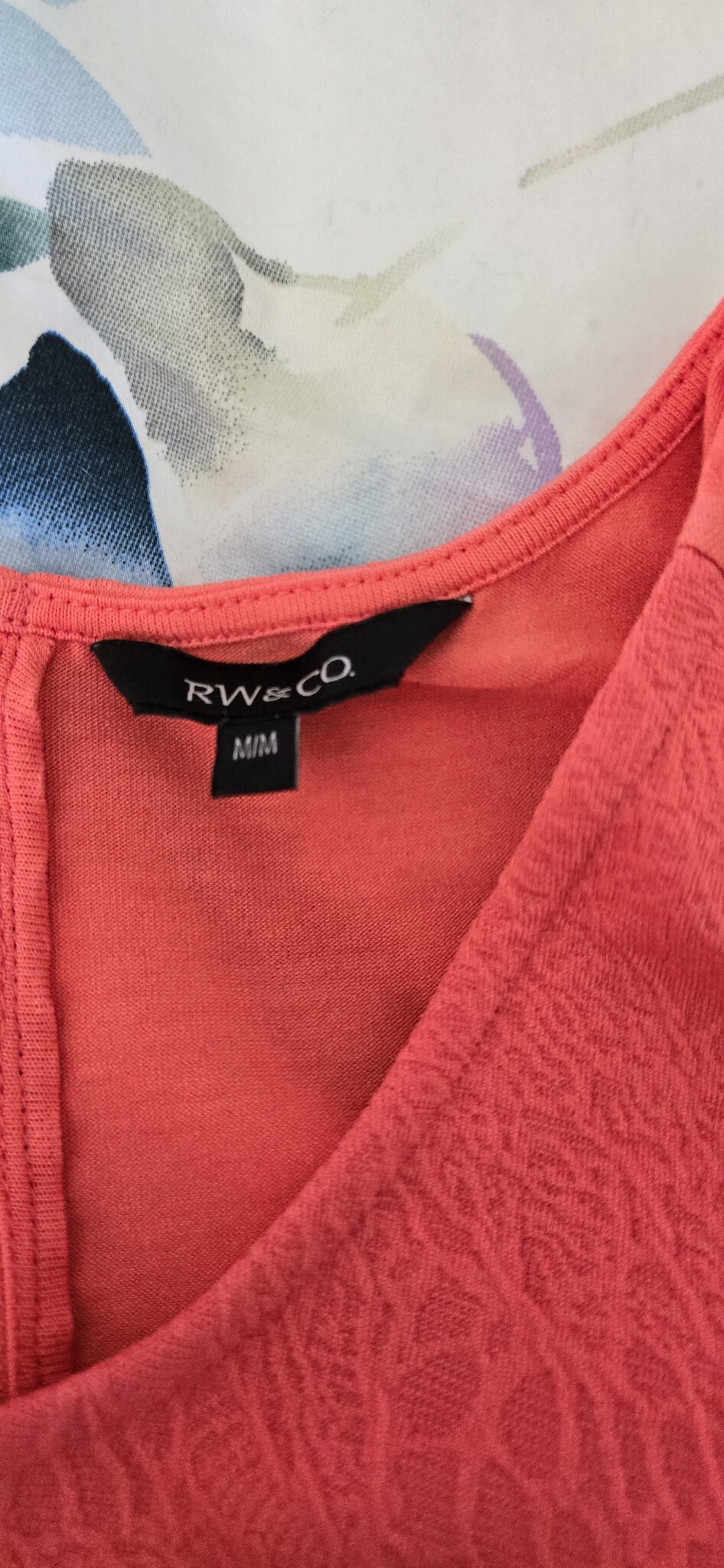 Image for T-Shirt Rose/Corail avec Zipper au dos