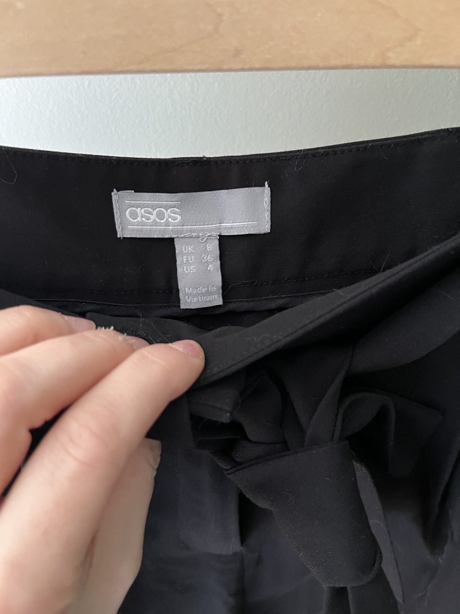 Image for Pantalons jambes larges crop