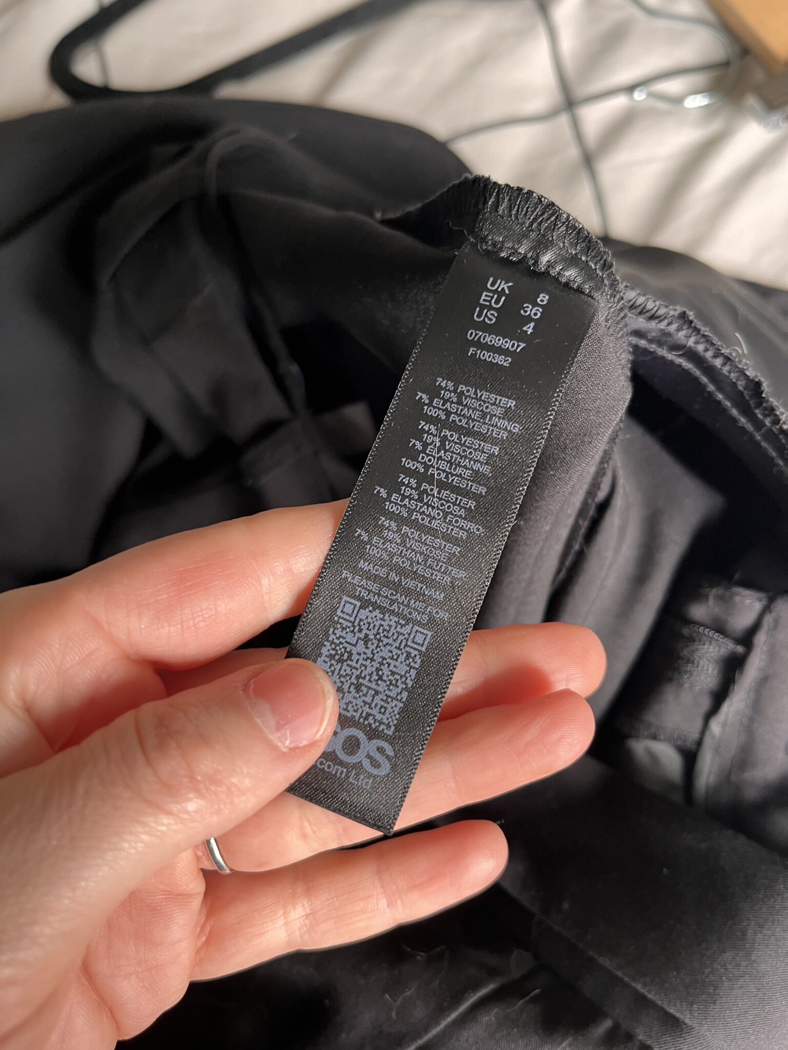 Image for Pantalons jambes larges crop