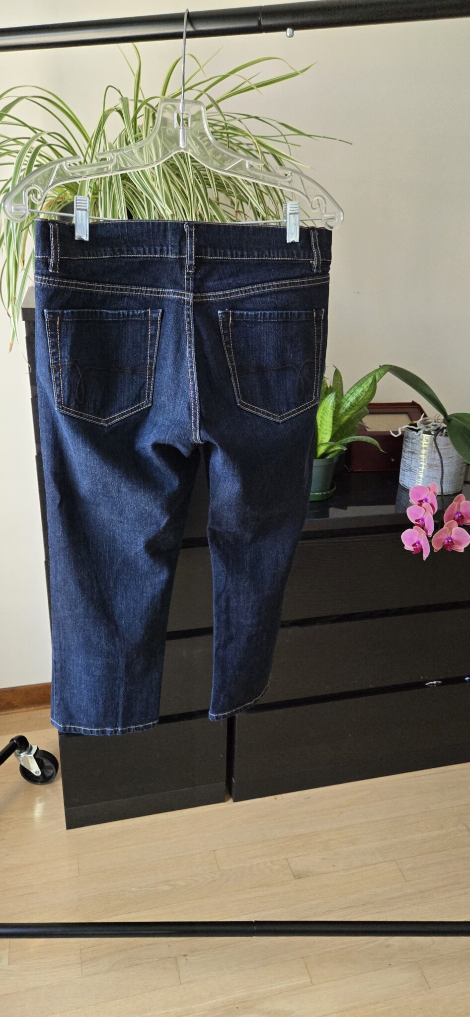 Image for Jean 3/4, bleu marin