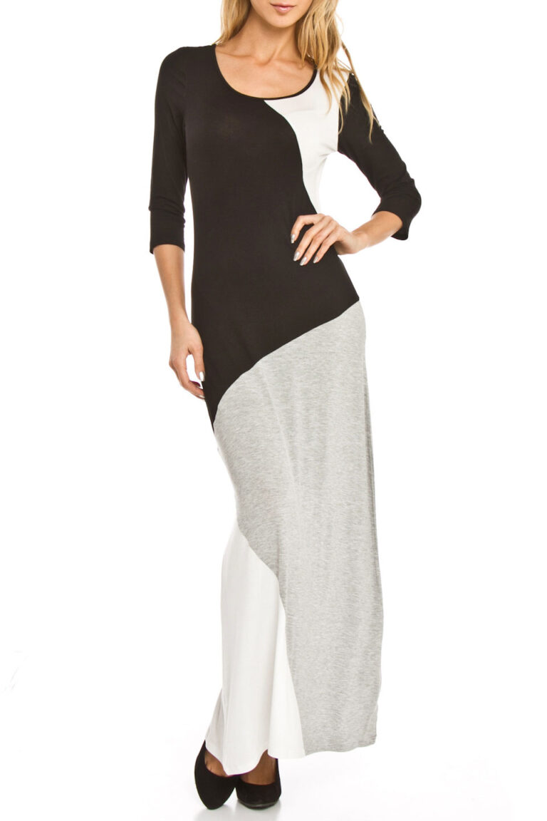 Image for Robe longue Couleur bloc - Romeo and Juliet Couture