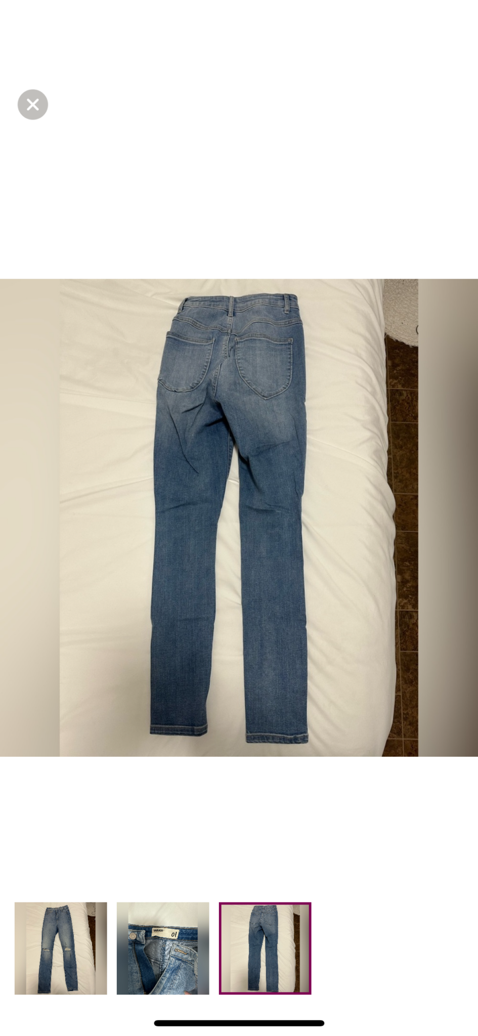Image for Garage skinny jeans size 01