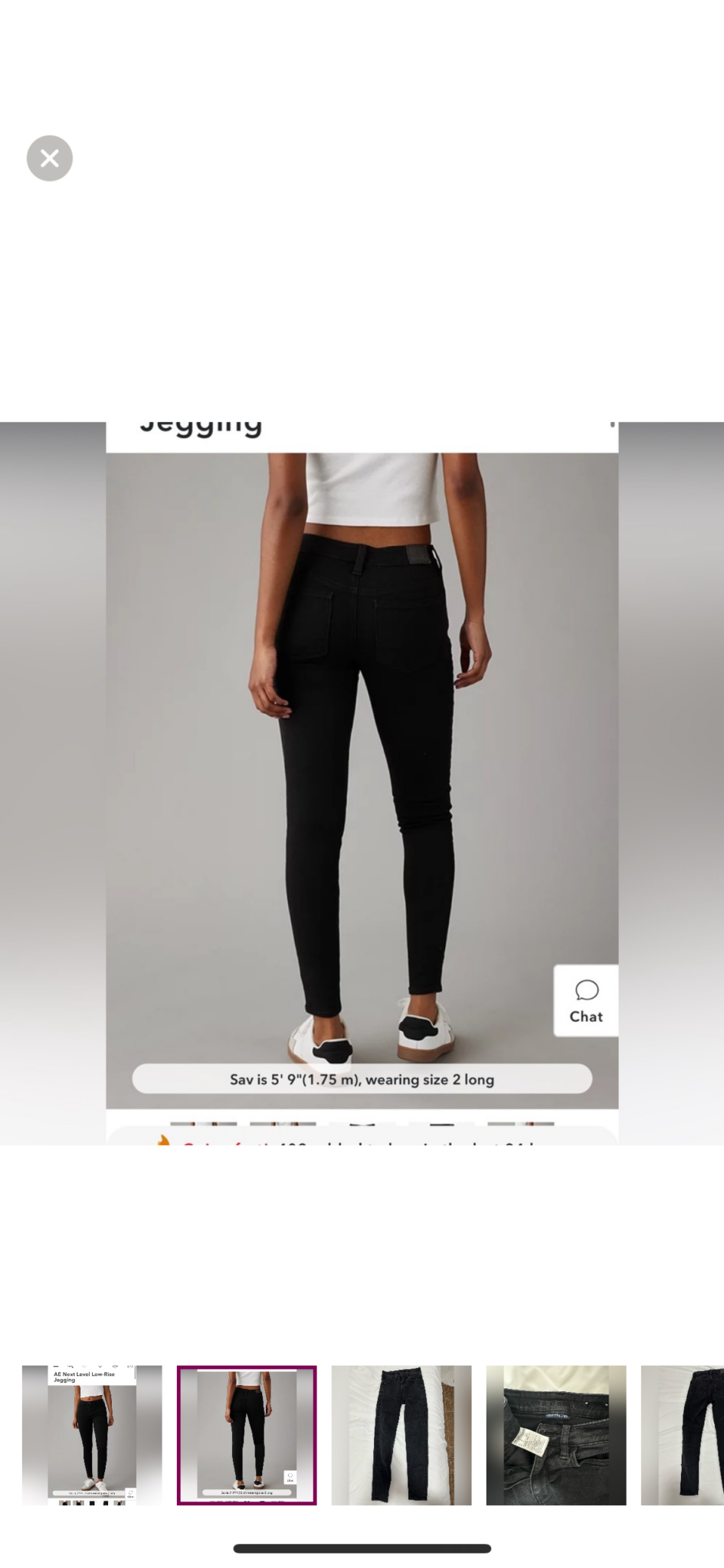 Image for American Eagle Jeans de type « Jegging » à taille basse modèle :Next Level