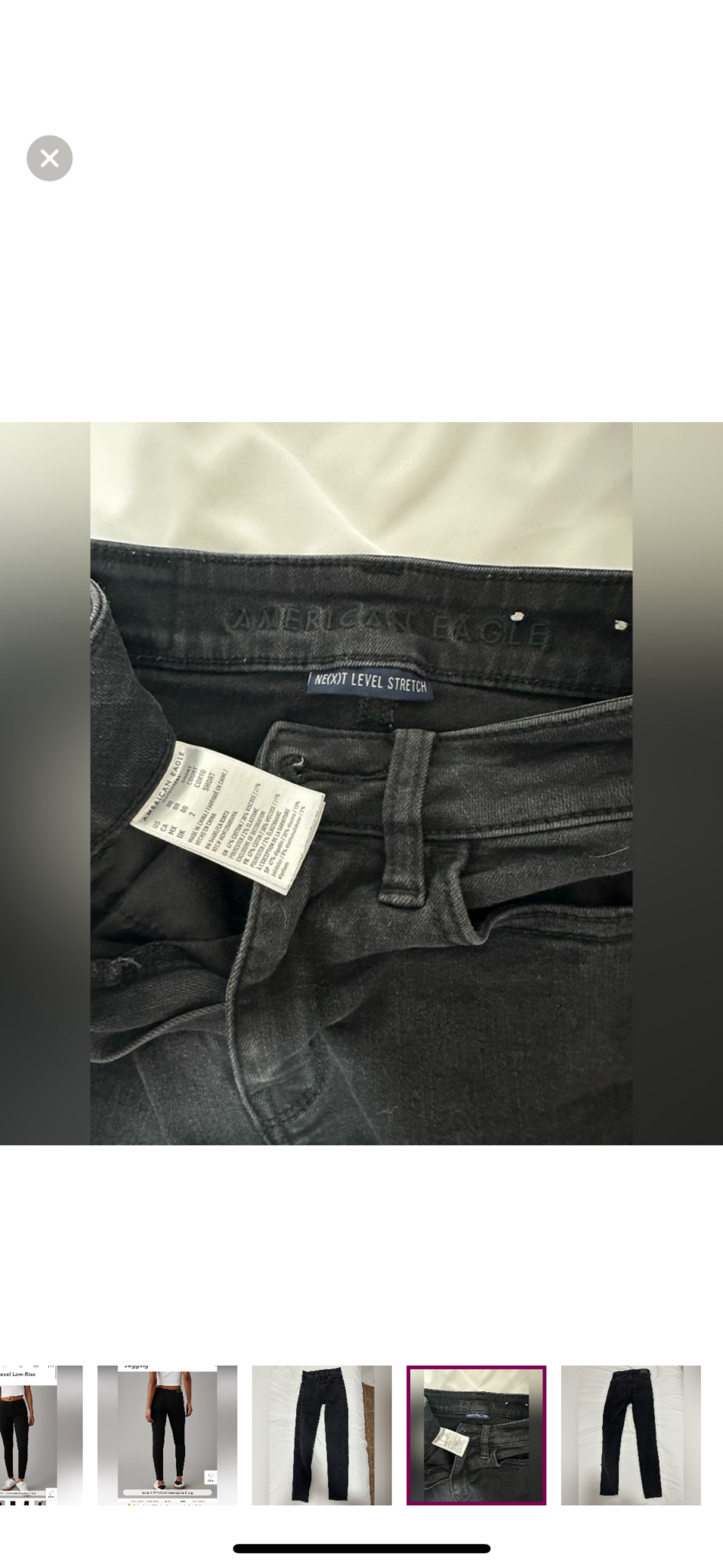 Image for American Eagle Jeans de type « Jegging » à taille basse modèle :Next Level