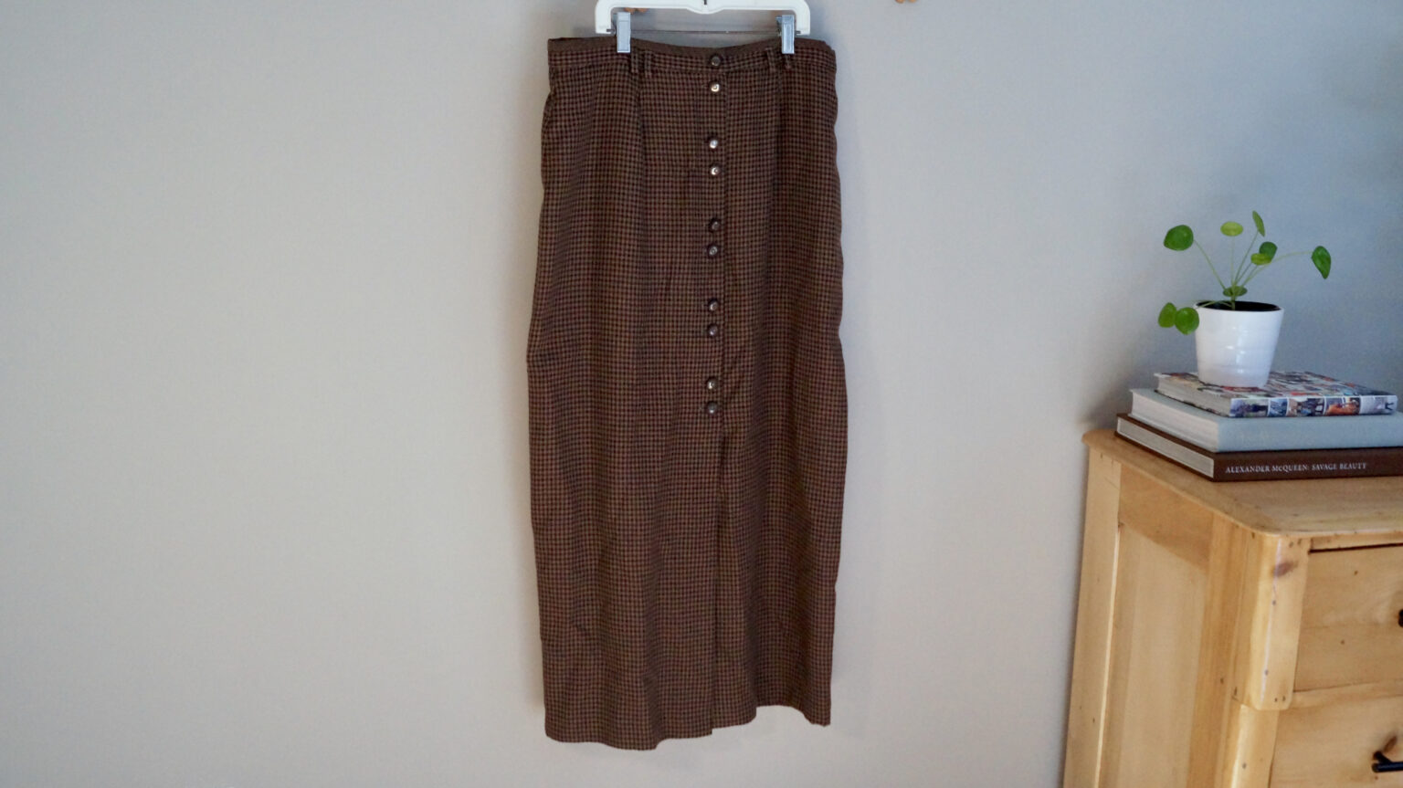 Featured image for Jupe mi-longue vintage