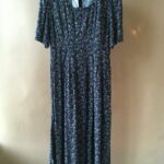 Thumbnail for Mid-length floral dress vintage prairie dress