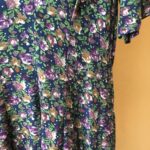 Thumbnail for Mid-length floral dress vintage prairie dress