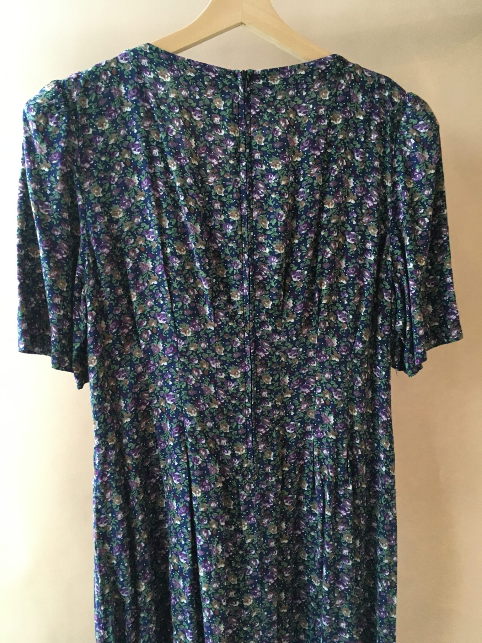 Image for Mid-length floral dress vintage prairie dress