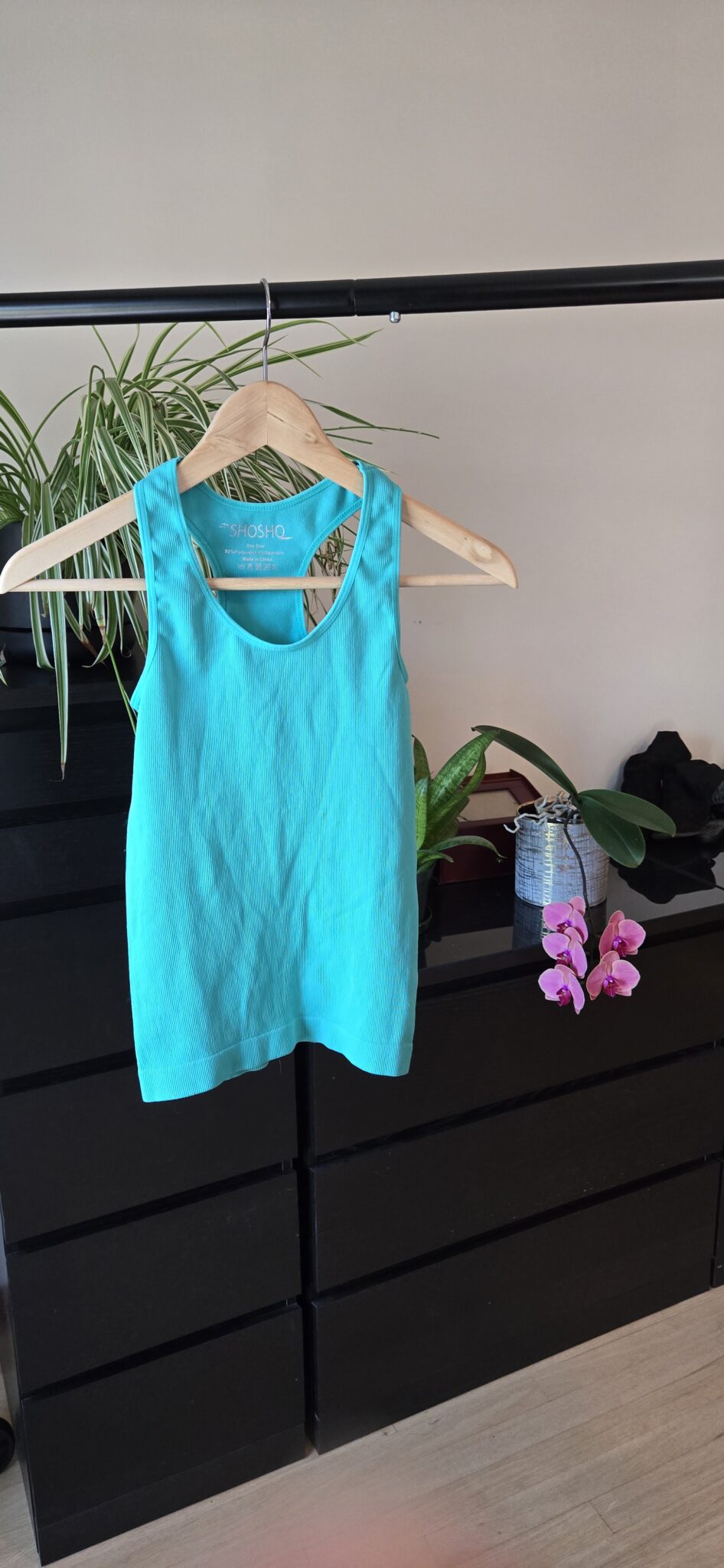 Featured image for Camisole turquoise - Dos nageur