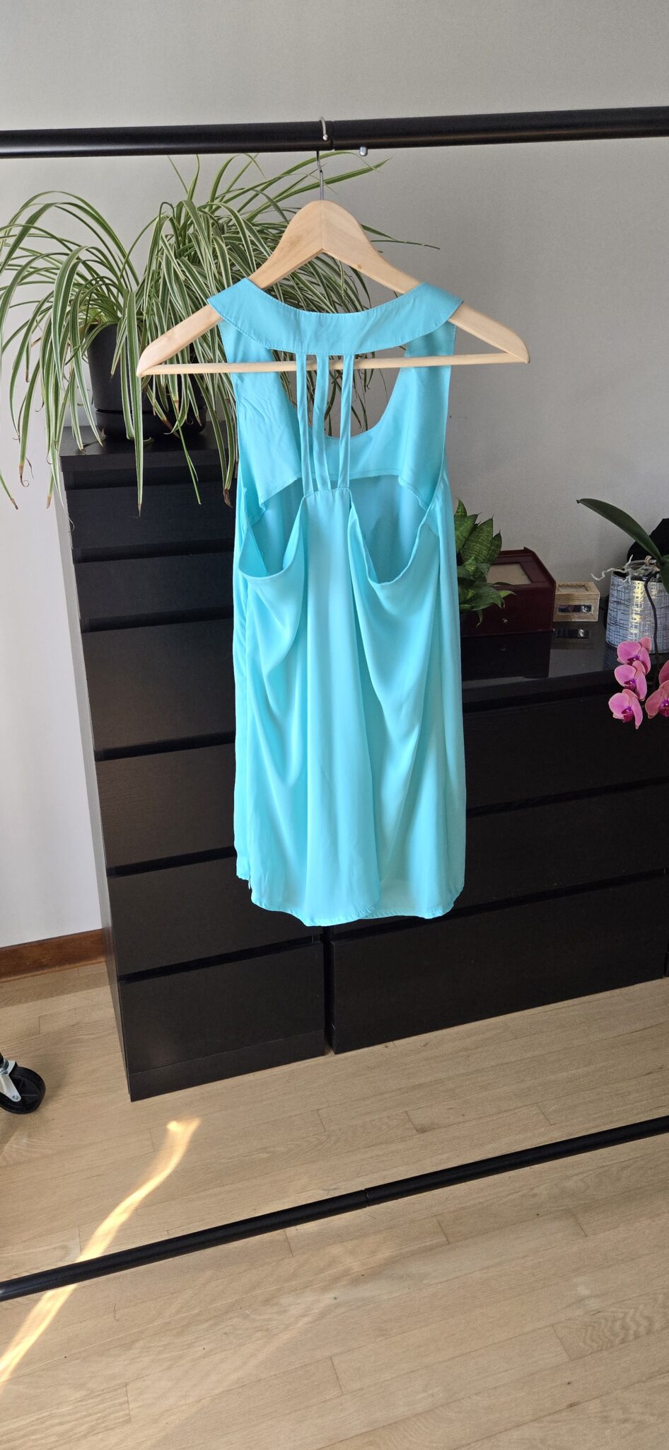 Image for Camisole turquoise , dos nageur design