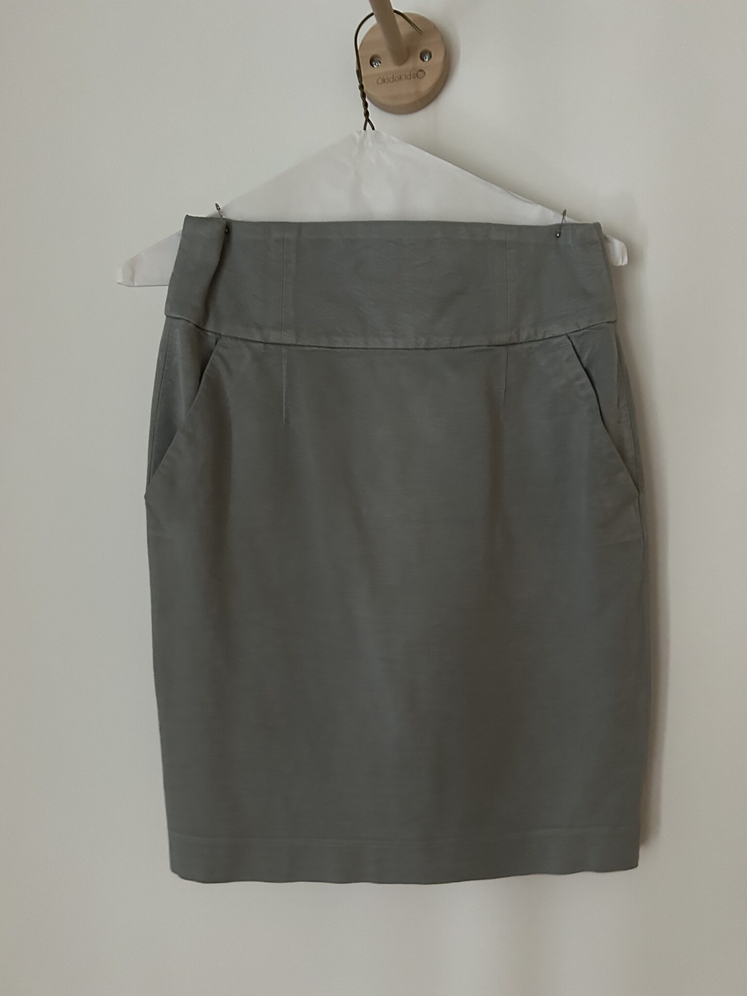 Featured image for Light grey pencil skirt