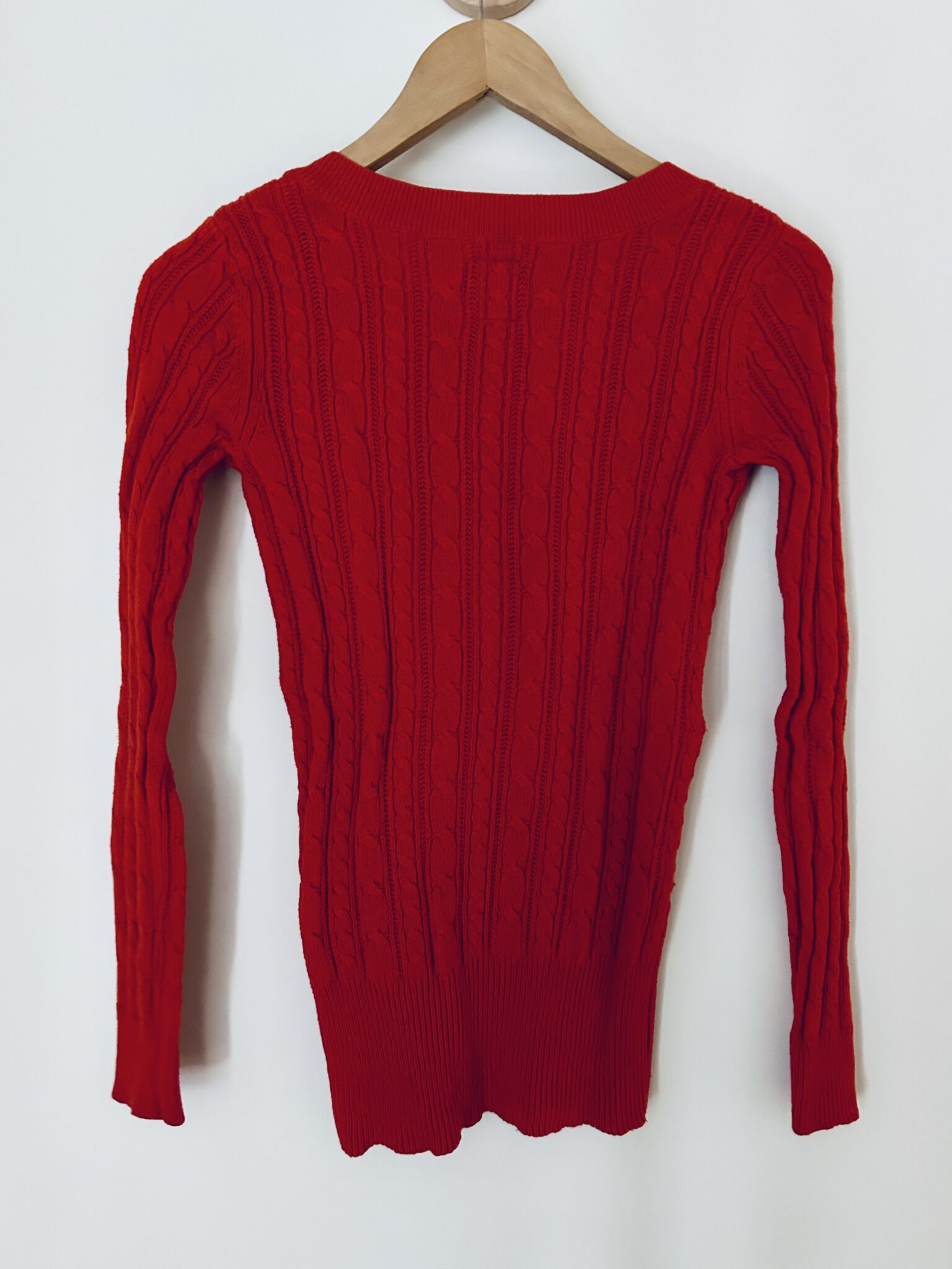 Image for Bright red jumper